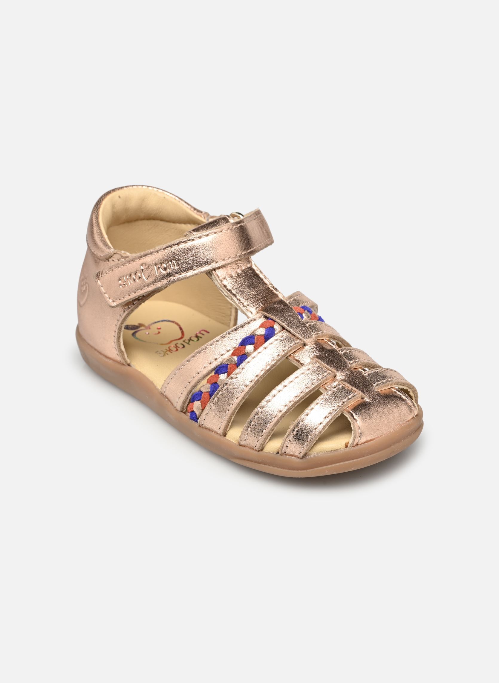 Sandales Pika Crossy fille rose Shoo Pom Sandales Pika Crossy fille rose COPPER