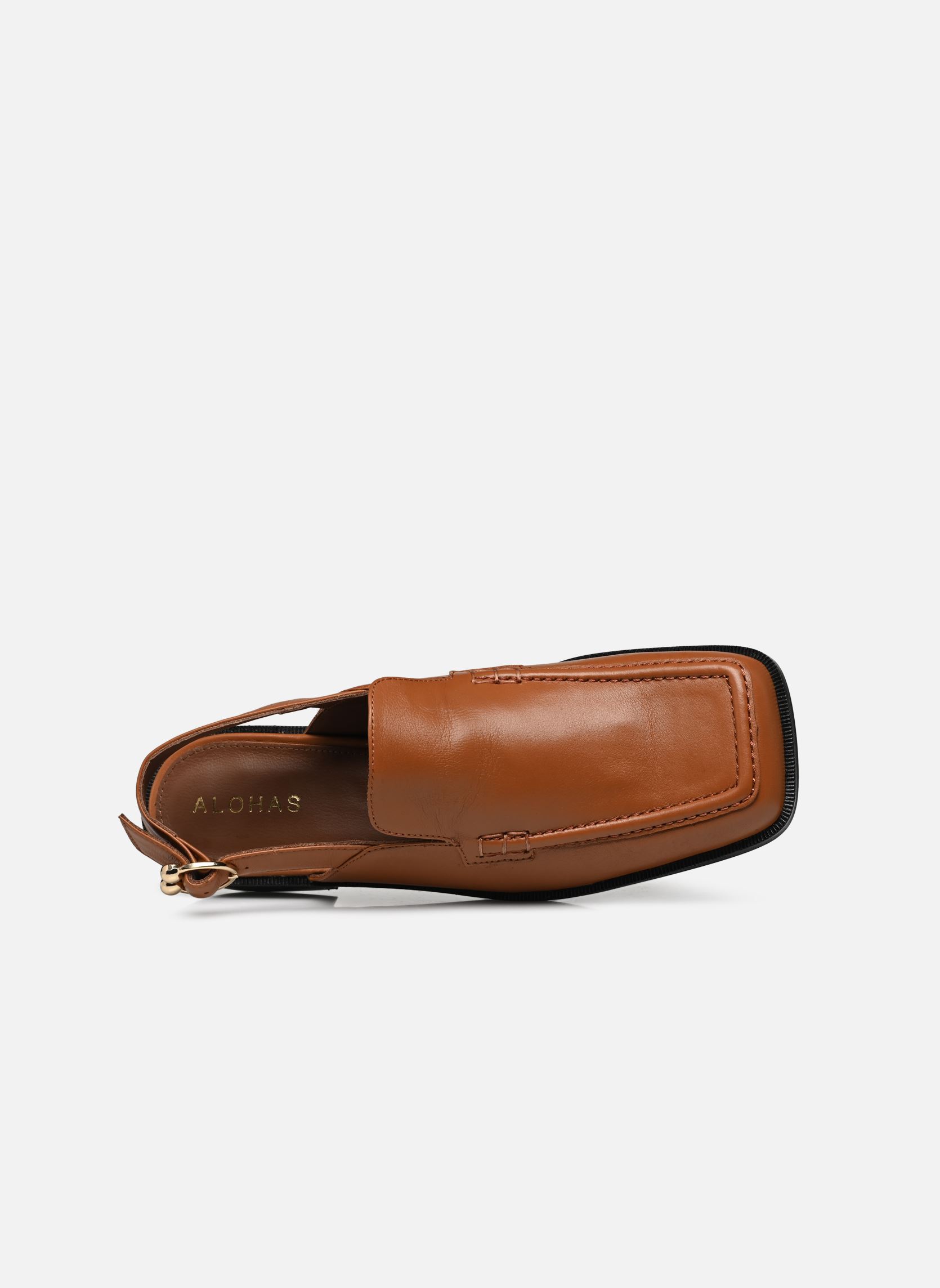 Mocassins Abe dames bruin Alohas Mocassins Abe dames bruin TAN