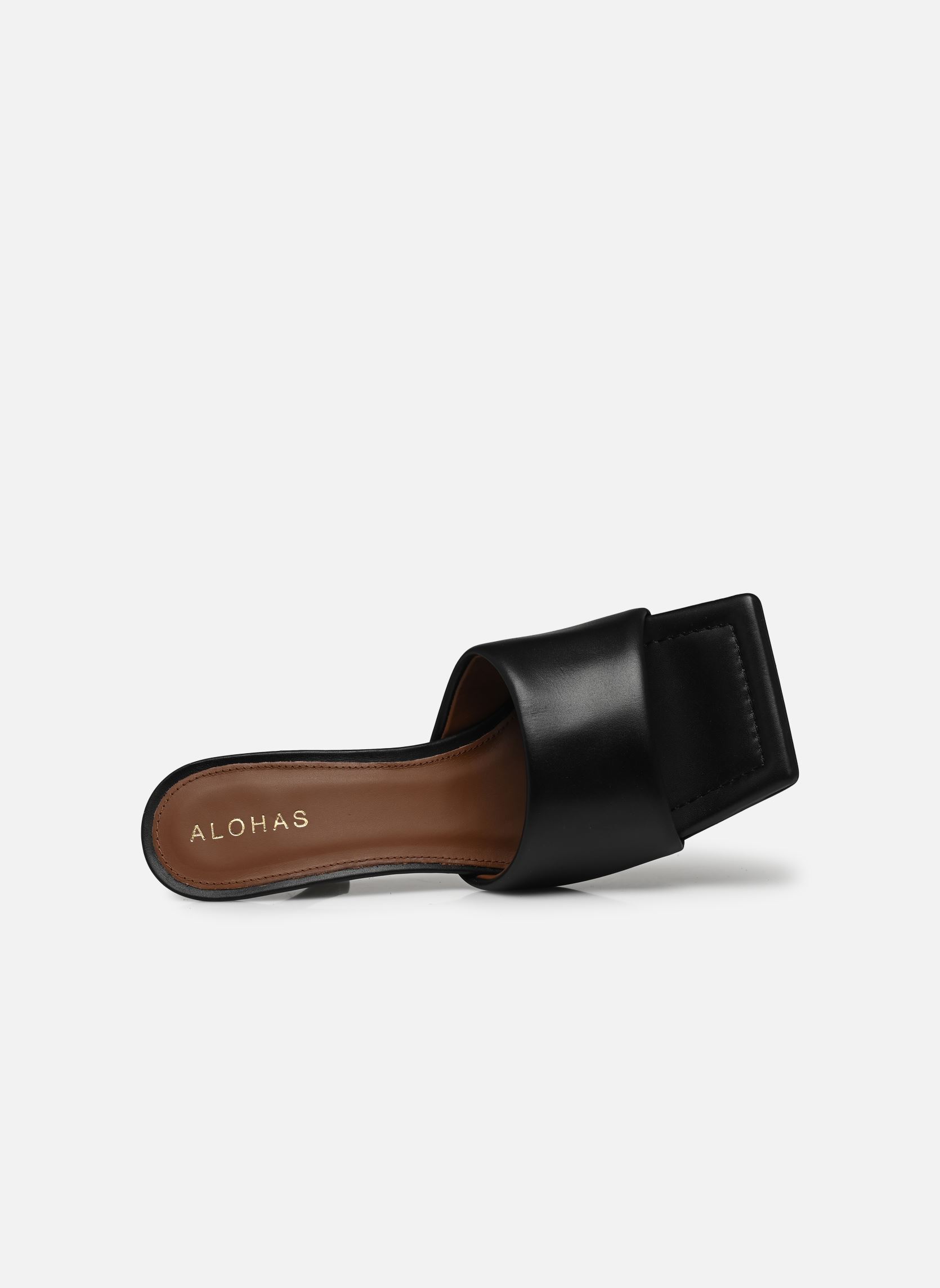 Mules Puffy femme noir Alohas Mules Puffy femme noir BLACK