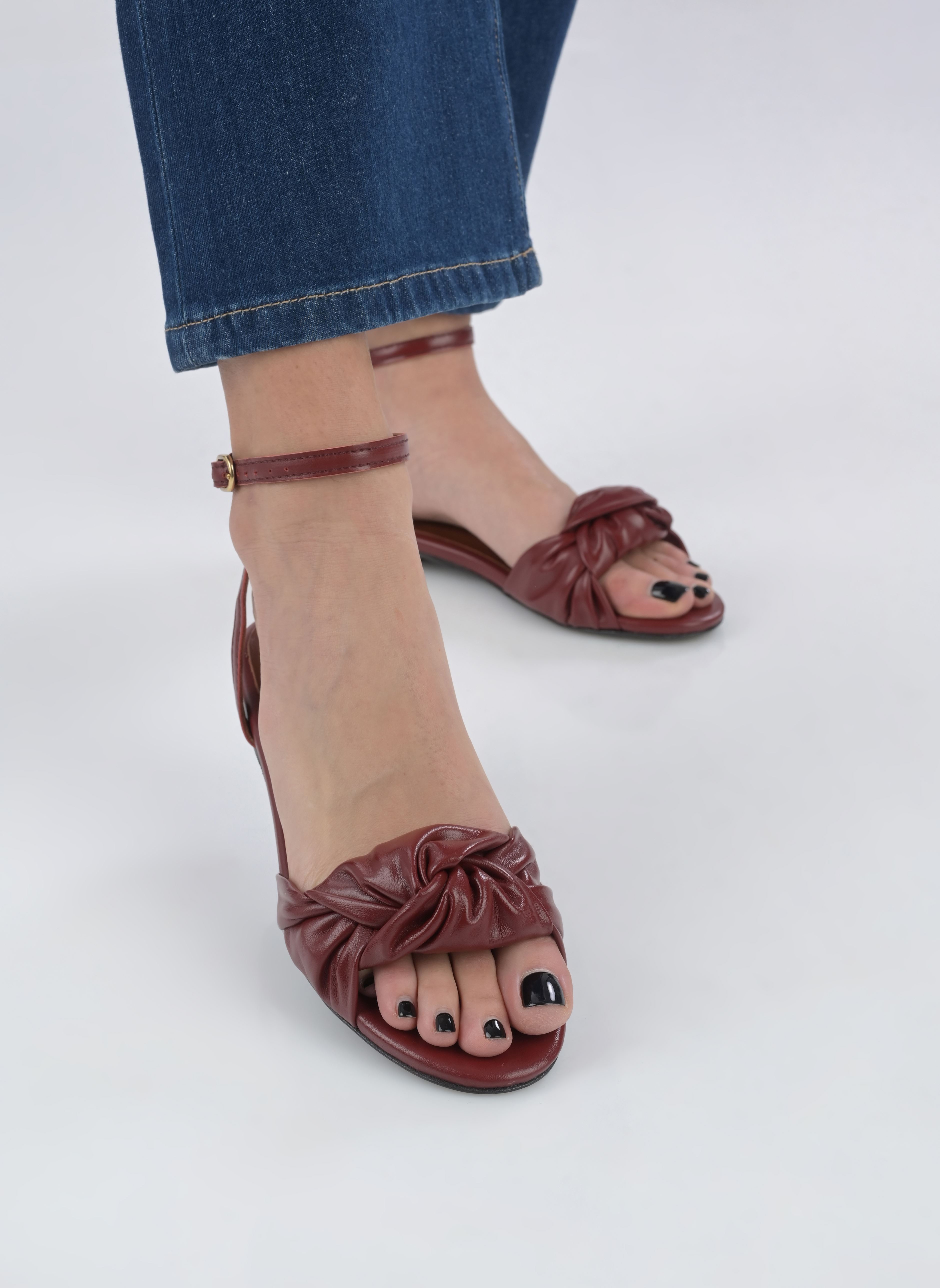 Sandalen Aliza 10 dames rood Anonymous Copenhagen Sandalen Aliza 10 dames rood CHERRY RED