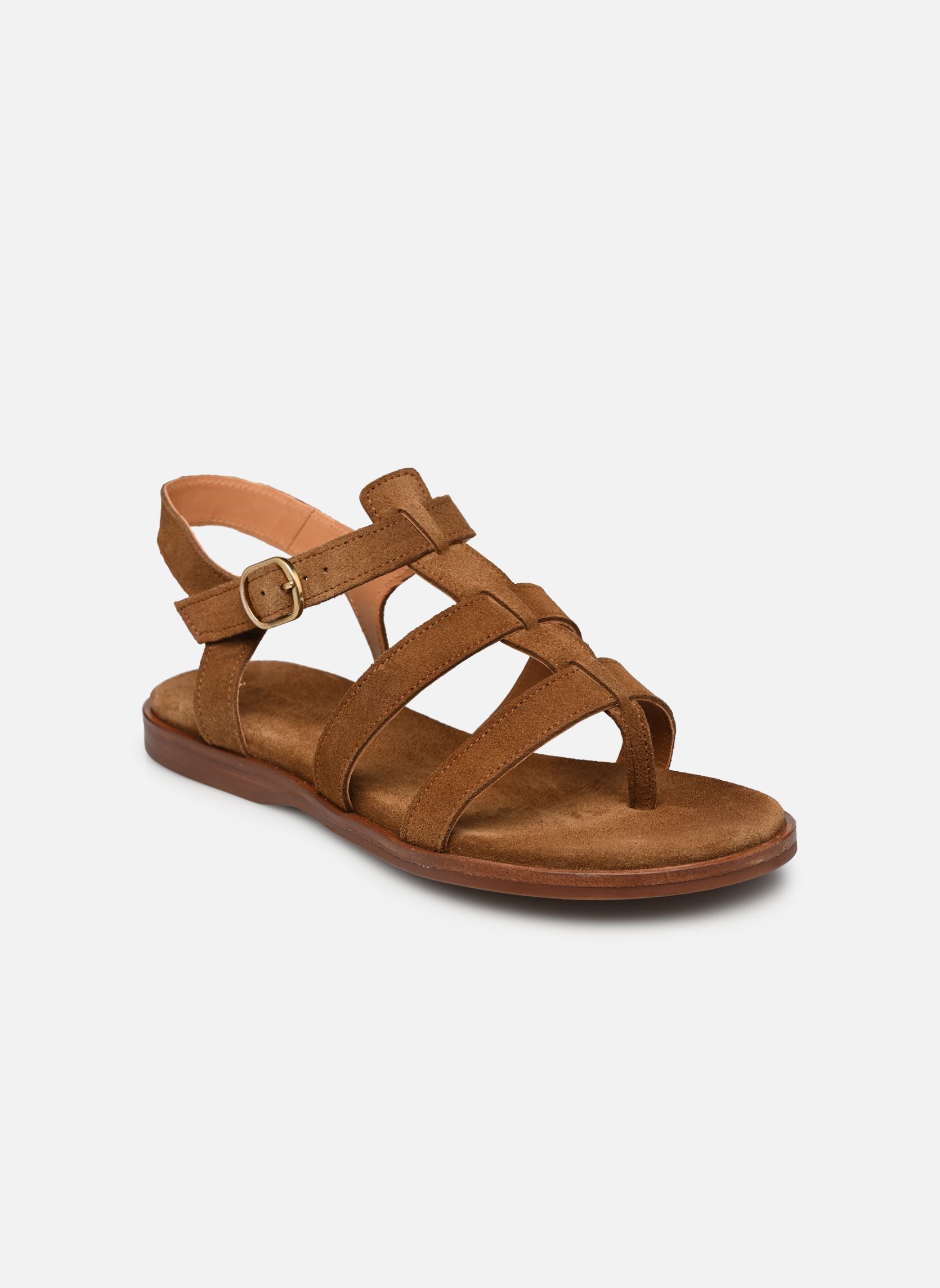 Sandalen Bobbie damen braun Anonymous Copenhagen Sandalen Bobbie damen braun CALF SUEDE CINNAMON