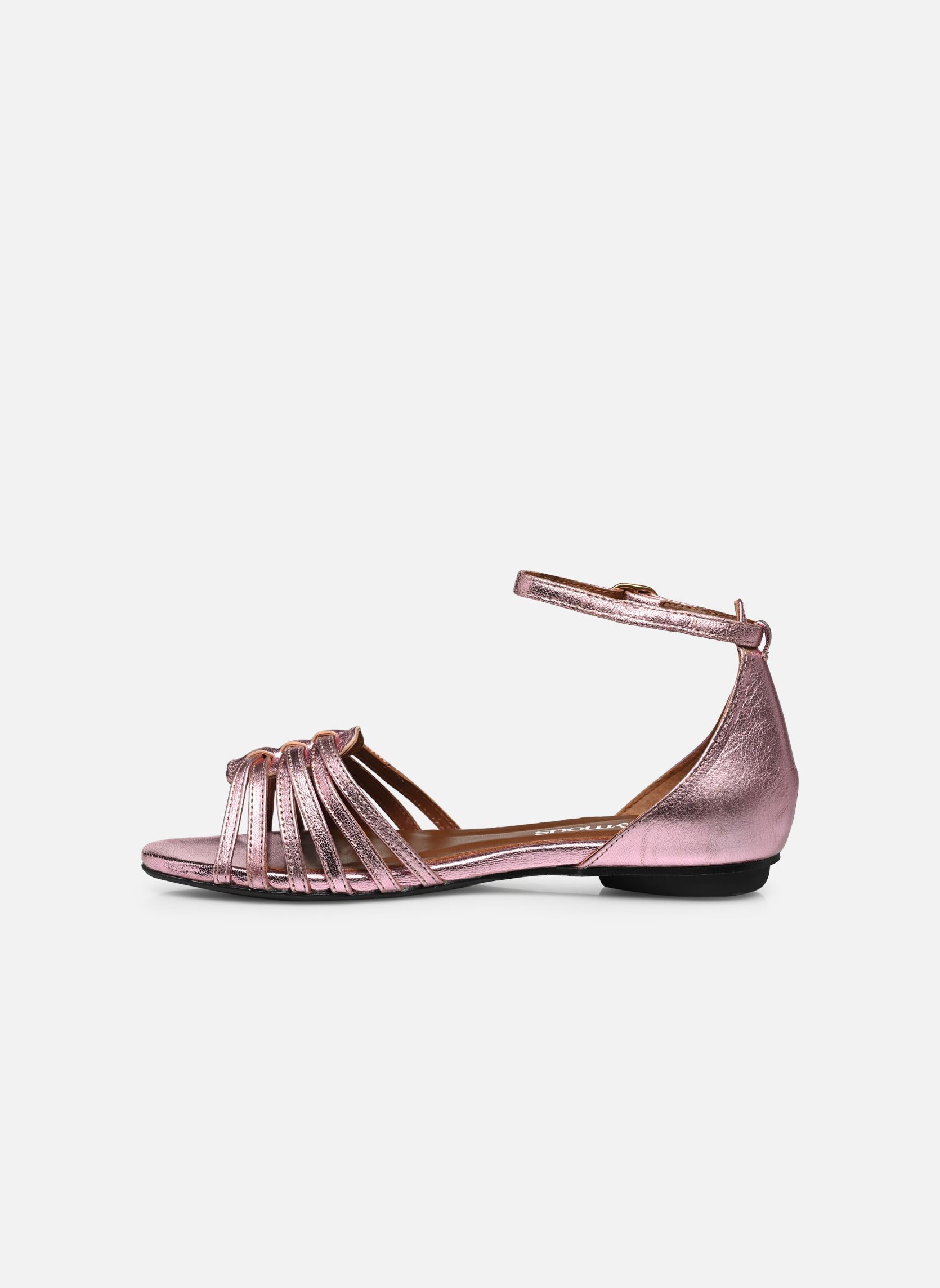 Sandales Mareike 10 femme rose Anonymous Copenhagen Sandales Mareike 10 femme rose METALLIC GOAT BABY PINK
