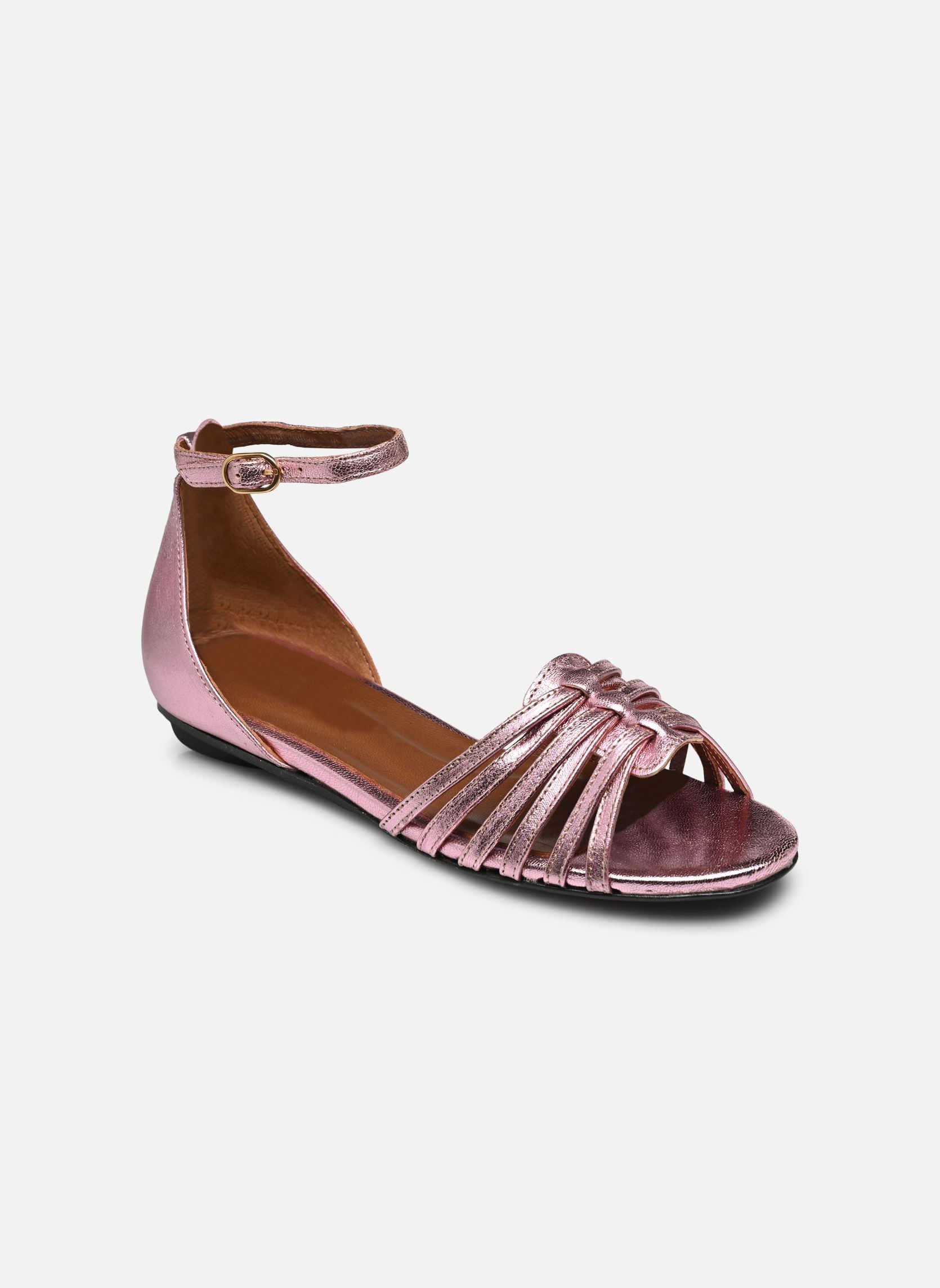 Sandales Mareike 10 femme rose Anonymous Copenhagen Sandales Mareike 10 femme rose METALLIC GOAT BABY PINK