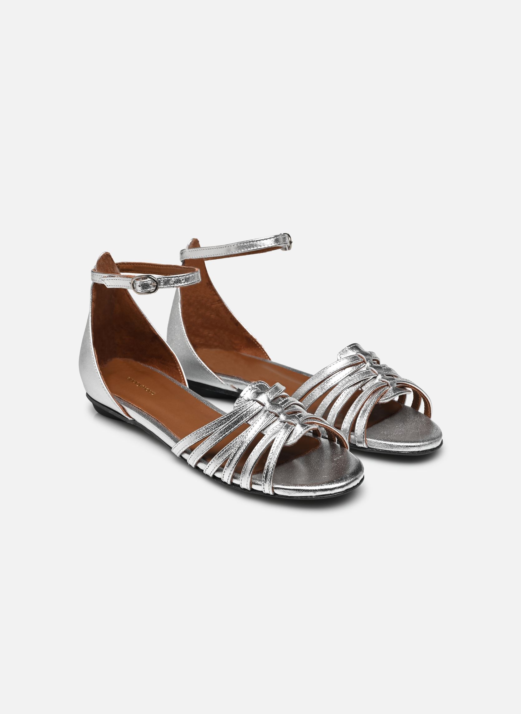 Sandalen Mareike 10 dames zilver Anonymous Copenhagen Sandalen Mareike 10 dames zilver SILVER