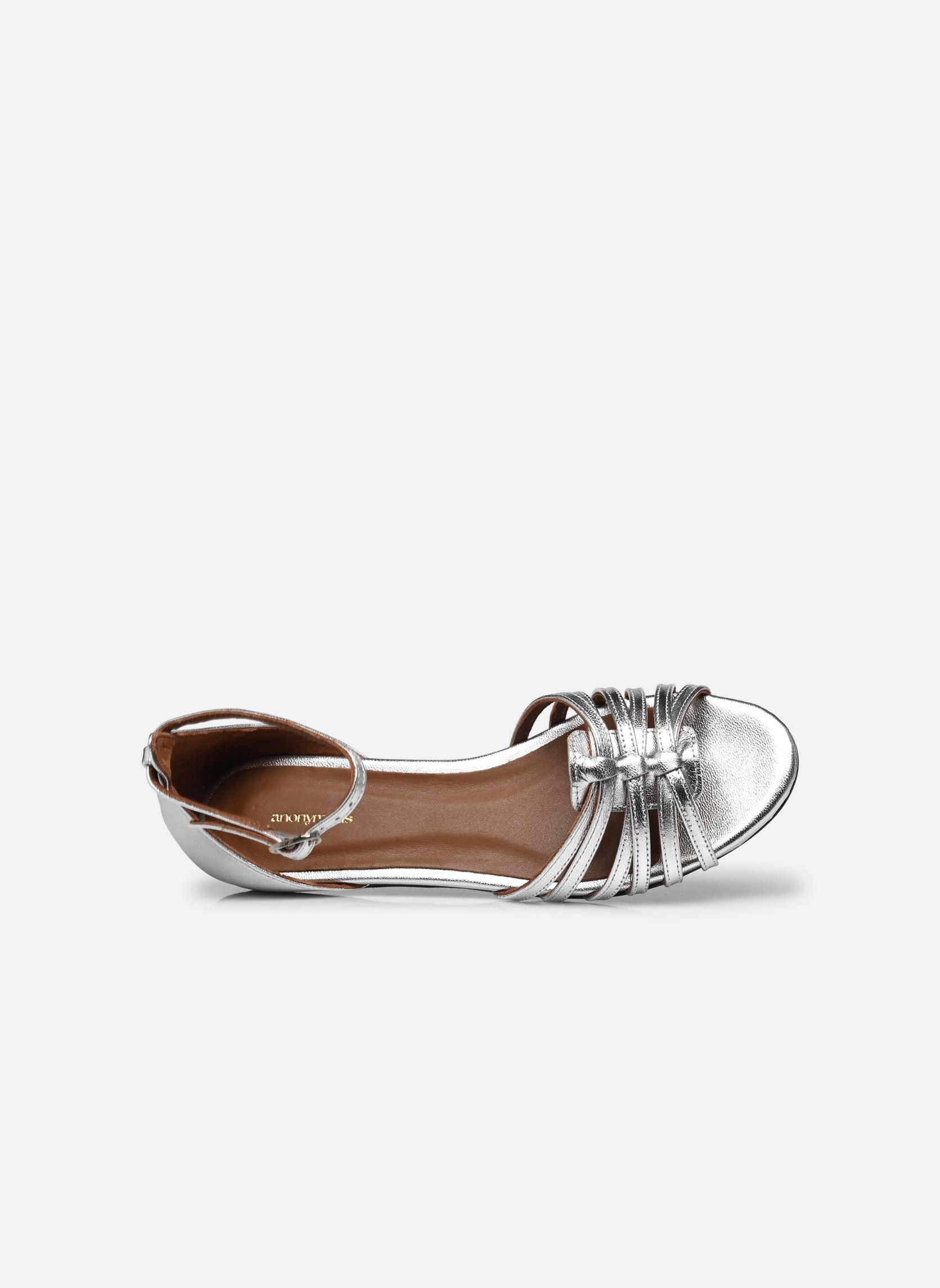 Sandalen Mareike 10 dames zilver Anonymous Copenhagen Sandalen Mareike 10 dames zilver SILVER