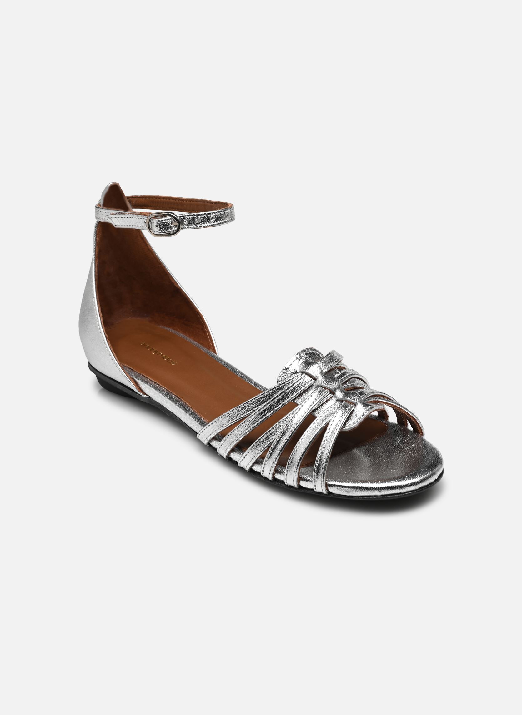 Sandalen Mareike 10 dames zilver Anonymous Copenhagen Sandalen Mareike 10 dames zilver SILVER