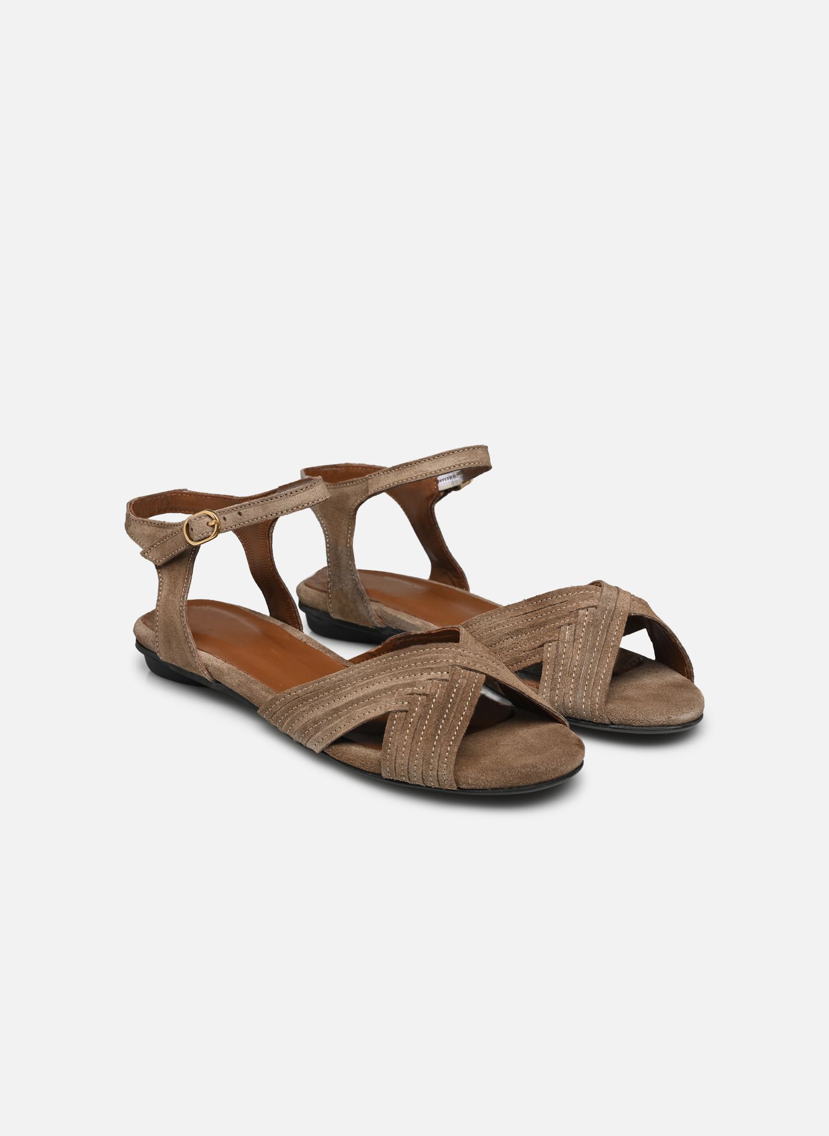 Sandalen Niabi 10 damen grau Anonymous Copenhagen Sandalen Niabi 10 damen grau MUSHROOM