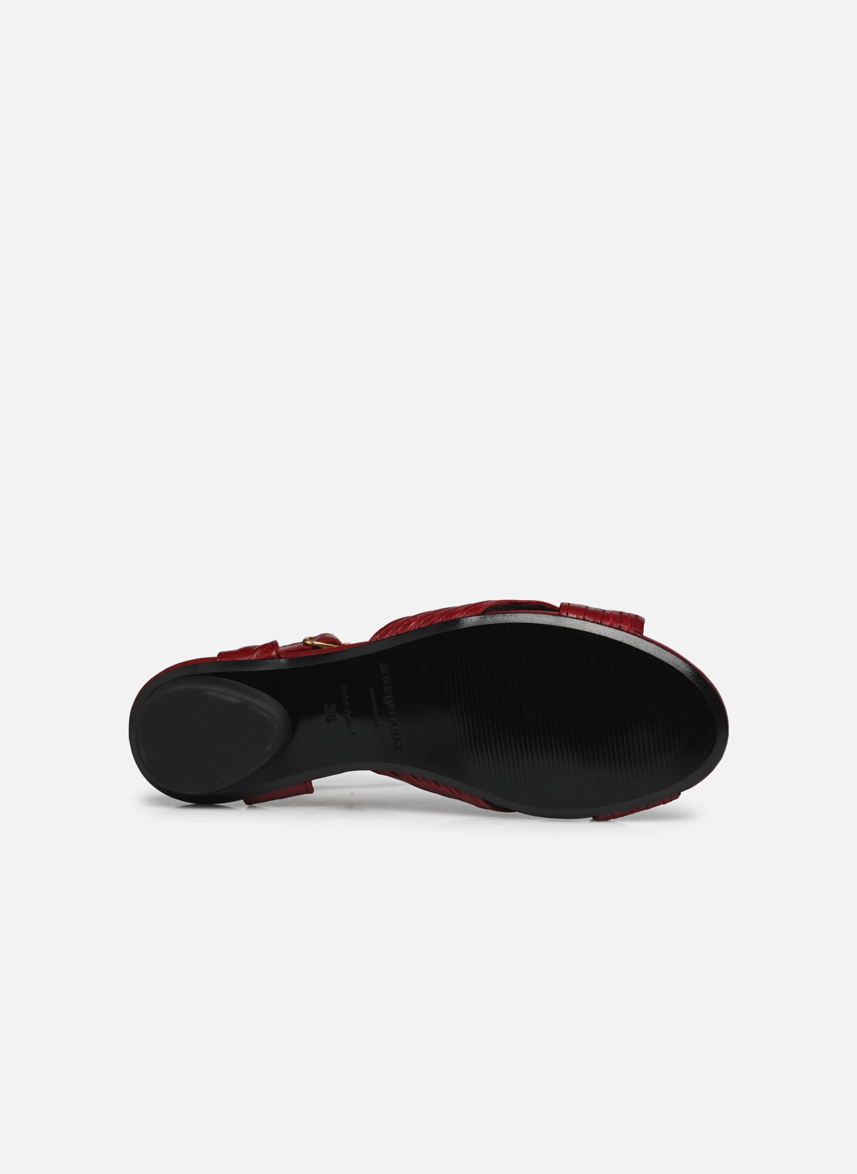 Sandalen Niabi 10 dames rood Anonymous Copenhagen Sandalen Niabi 10 dames rood SHINY LAMB POMMEGRANATE