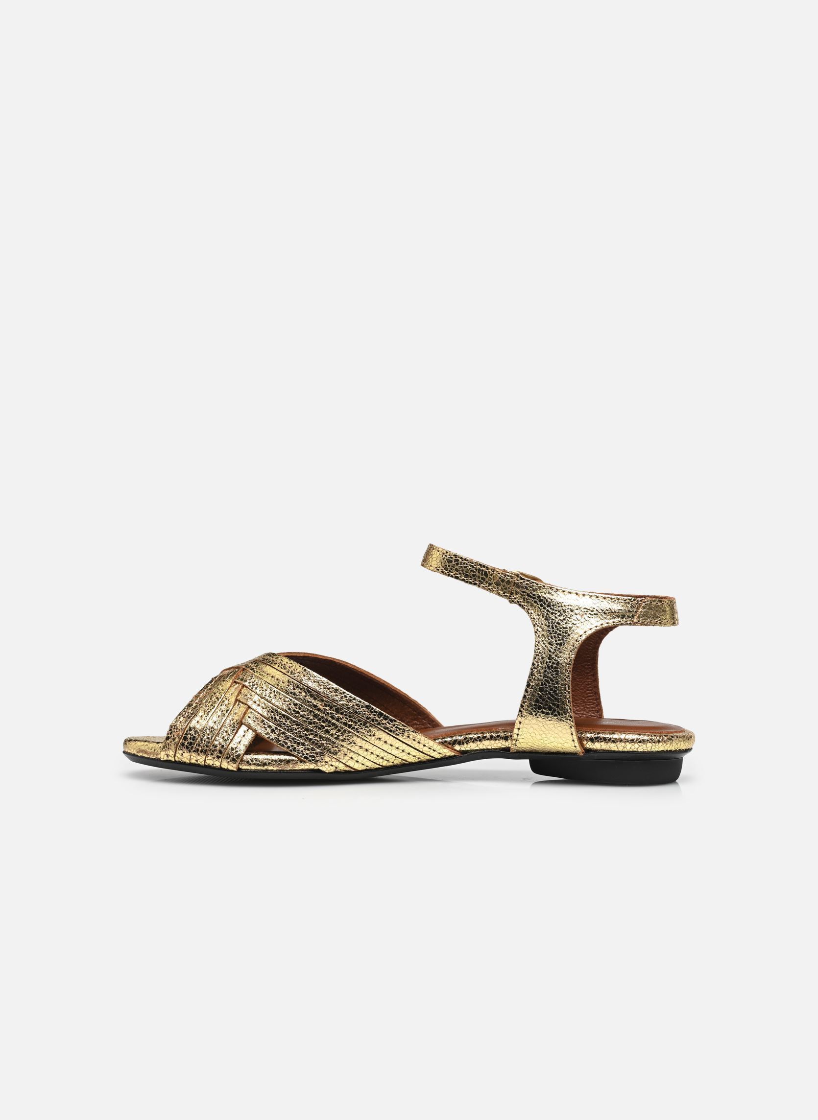 Sandalen Niabi 10 damen gold und bronze Anonymous Copenhagen Sandalen Niabi 10 damen gold und bronze CRACKLED METALLIC GOAT GOLD