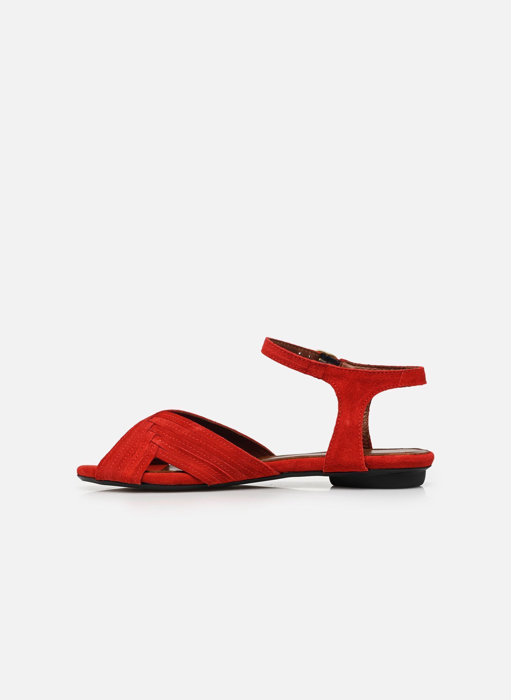 Sandali Niabi 10 donna rosso Anonymous Copenhagen Sandali Niabi 10 donna rosso CALF SUEDE RUBY RED