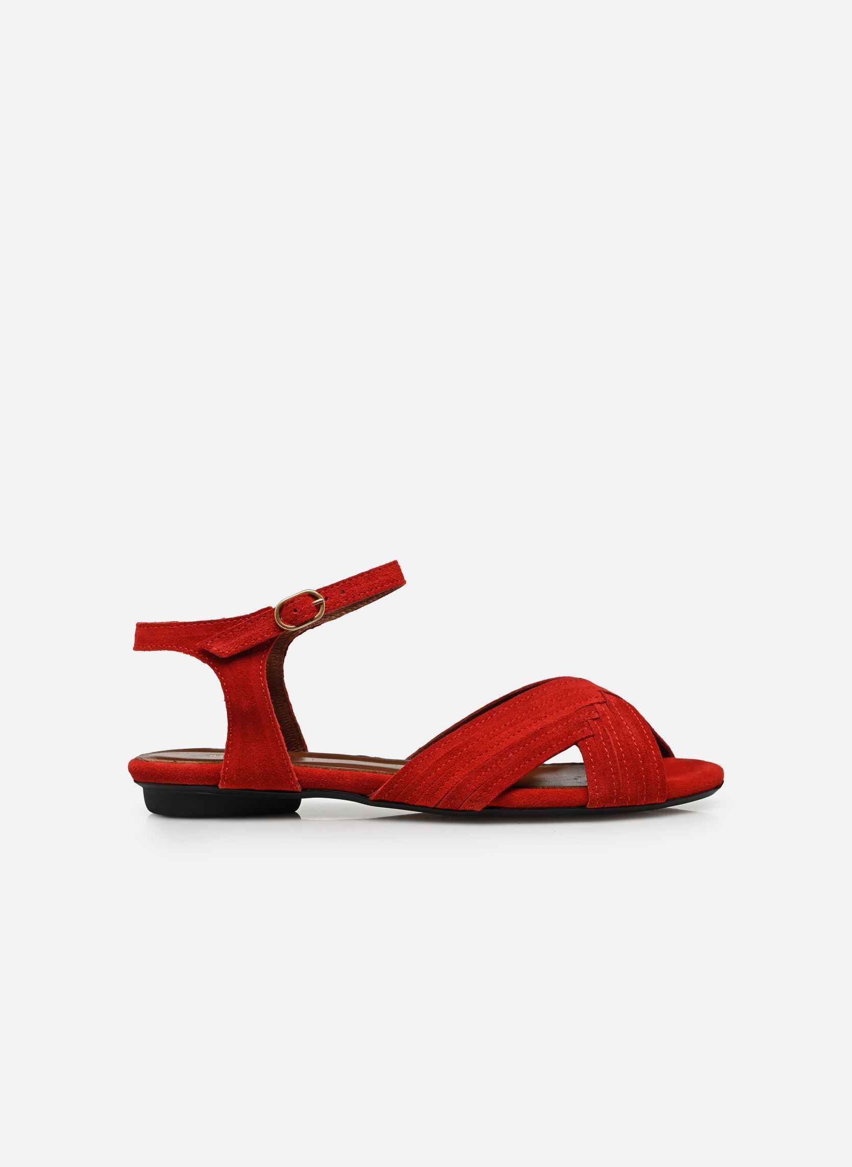 Sandali Niabi 10 donna rosso Anonymous Copenhagen Sandali Niabi 10 donna rosso CALF SUEDE RUBY RED