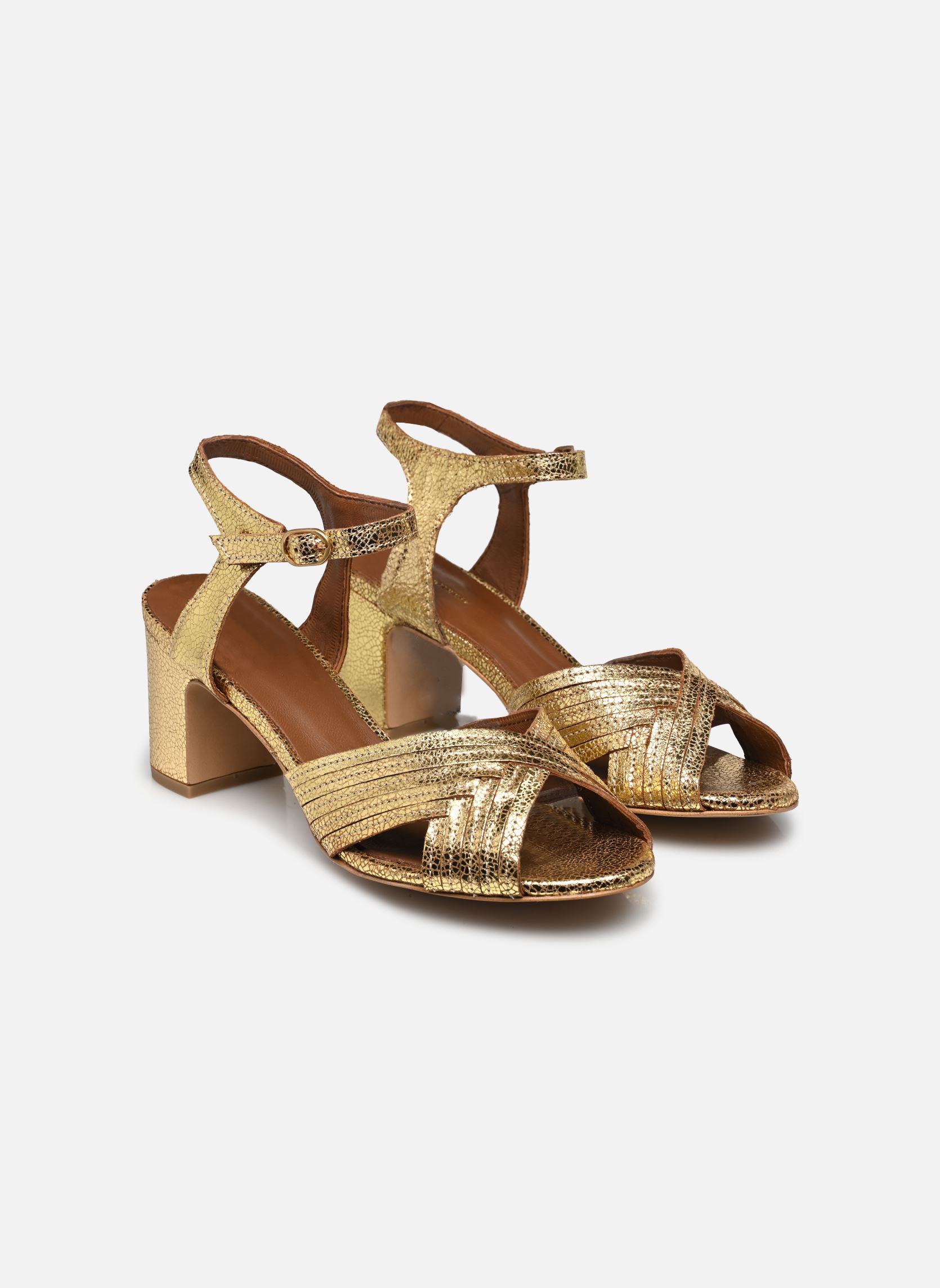Sandales Niabi 50 femme or et bronze Anonymous Copenhagen Sandales Niabi 50 femme or et bronze GOLD
