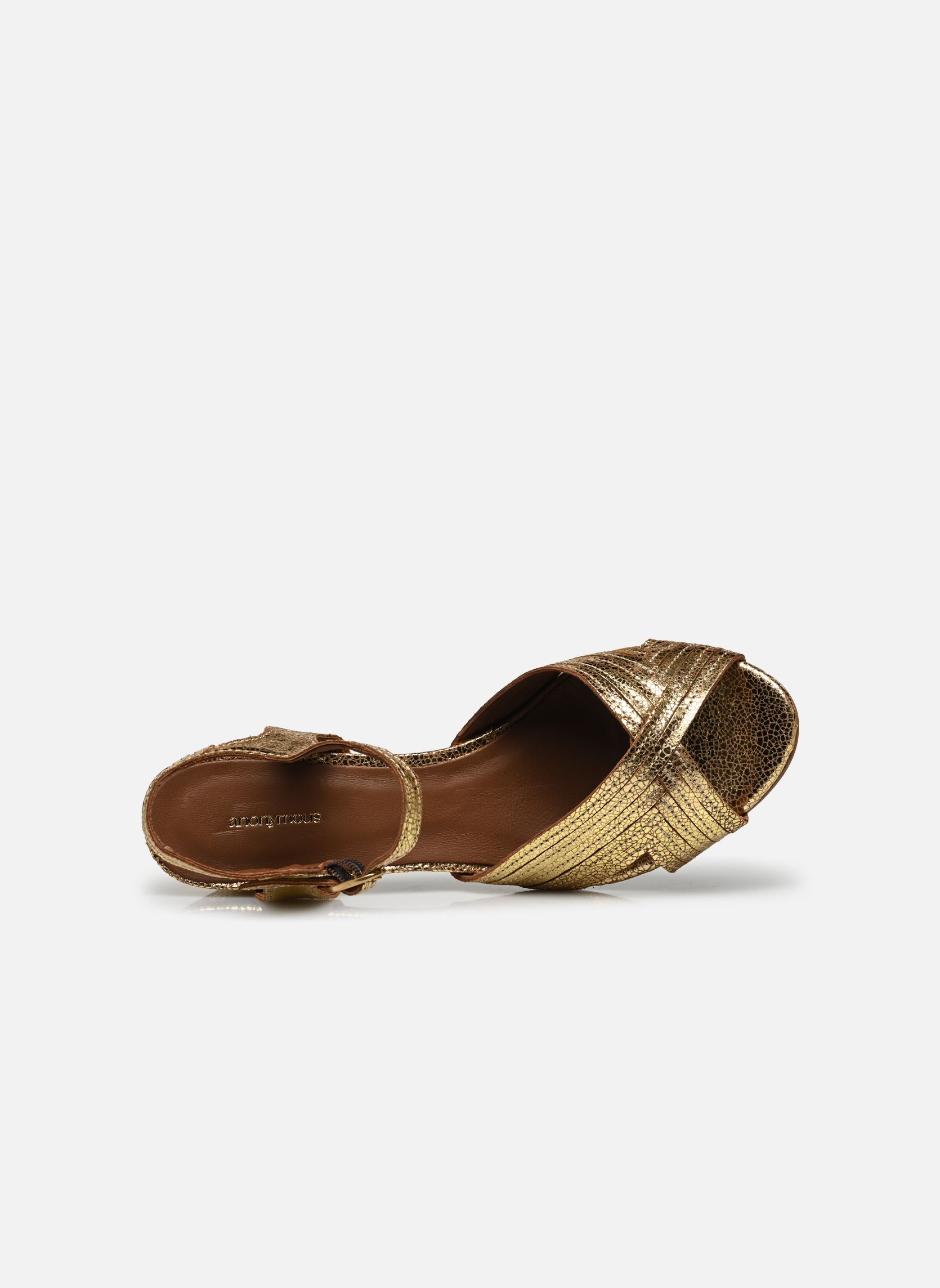 Sandales Niabi 50 femme or et bronze Anonymous Copenhagen Sandales Niabi 50 femme or et bronze GOLD
