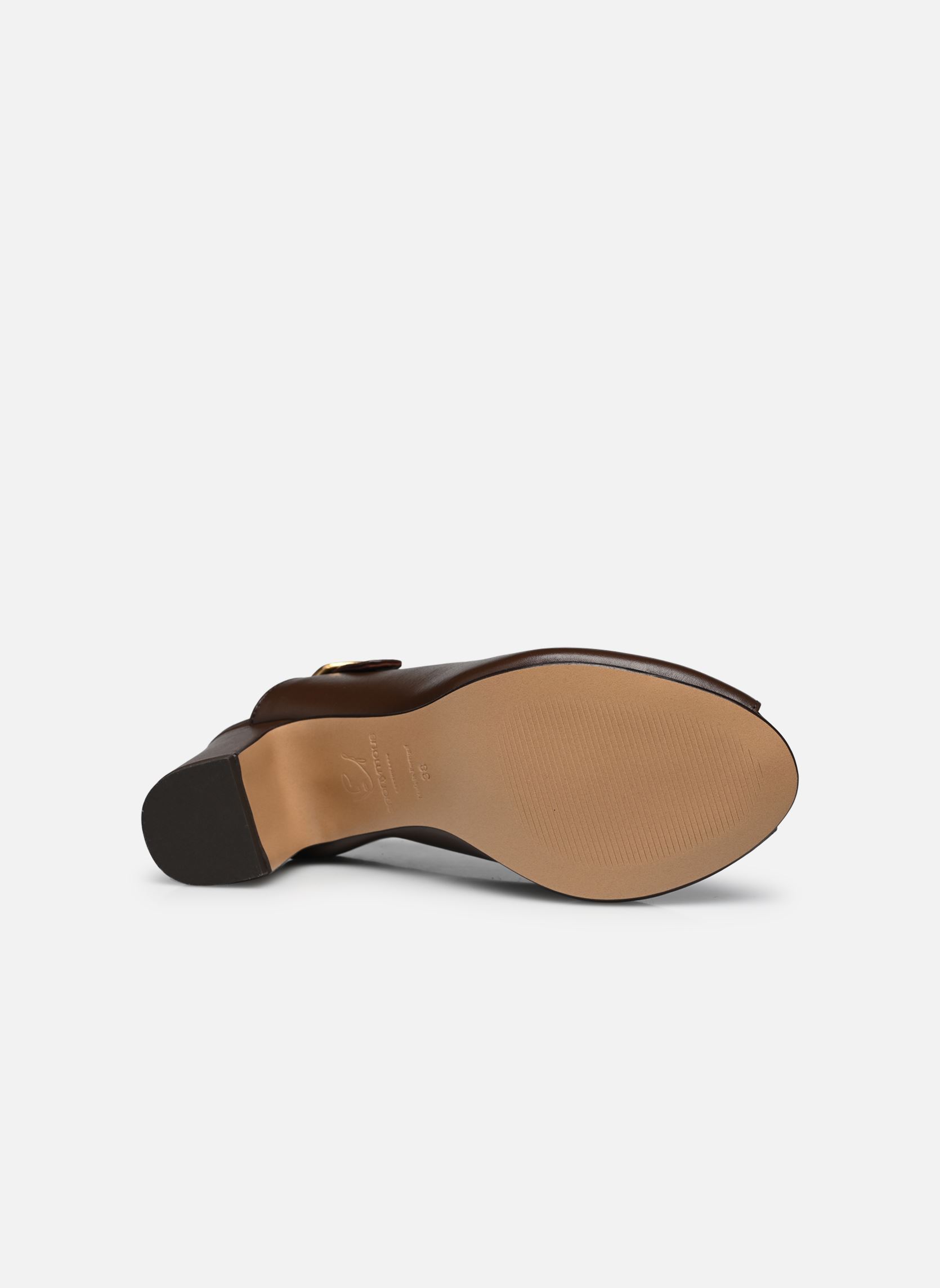 Sandales Trisia femme marron Anonymous Copenhagen Sandales Trisia femme marron SOFT CALF DARK TAUPE