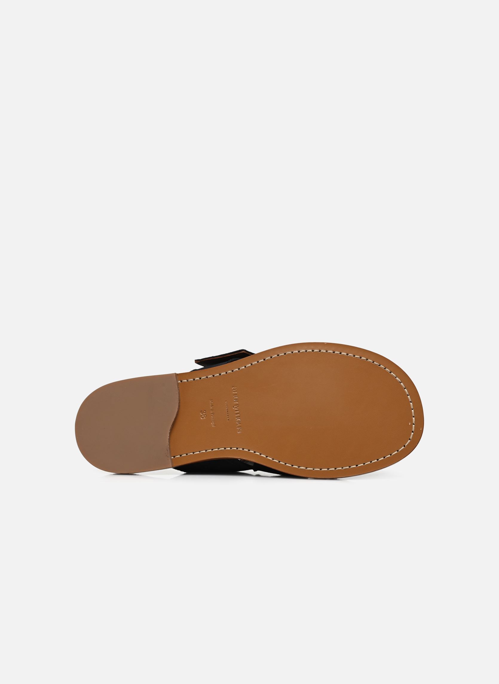 Sandales Zaria Calf Suede femme bleu Anonymous Copenhagen Sandales Zaria Calf Suede femme bleu CALF SUEDE DARK BLUE