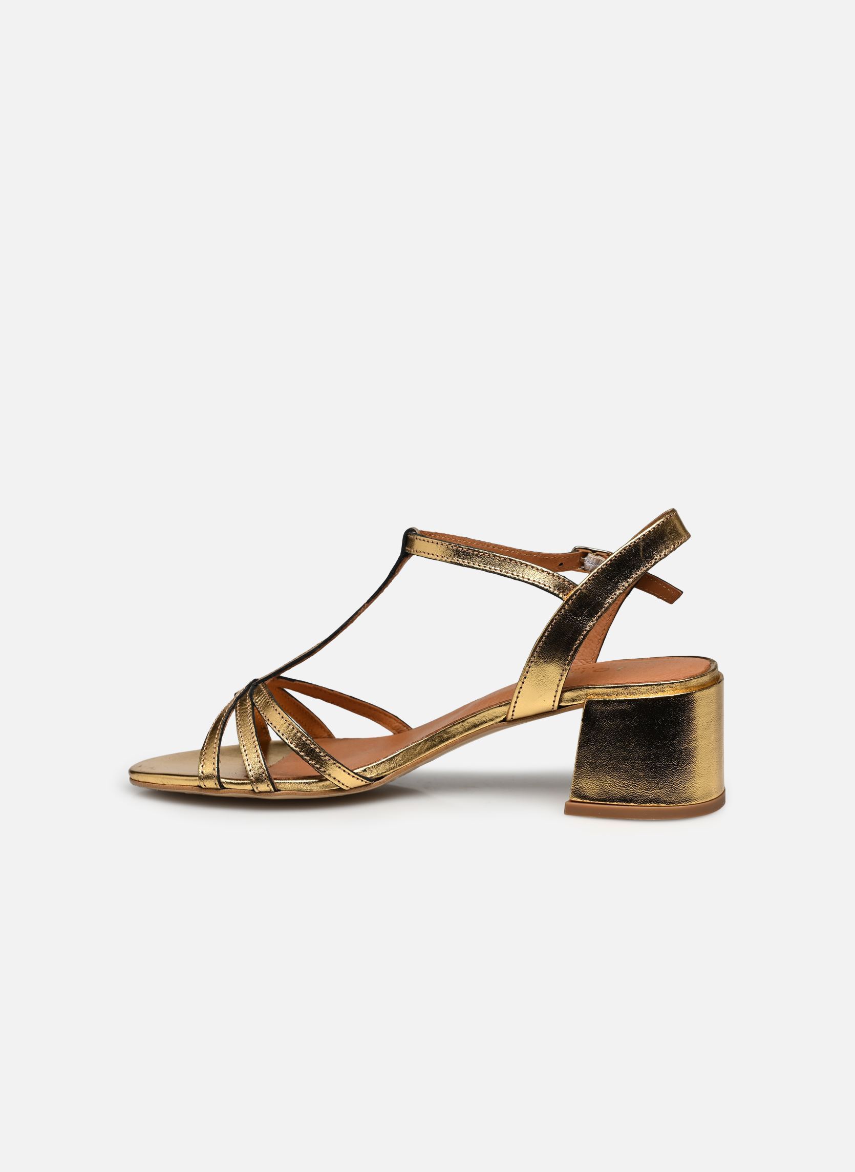 Sandali con zeppa e plateau ADELIA donna oro e bronzo Jonak Sandali con zeppa e plateau ADELIA donna oro e bronzo Or