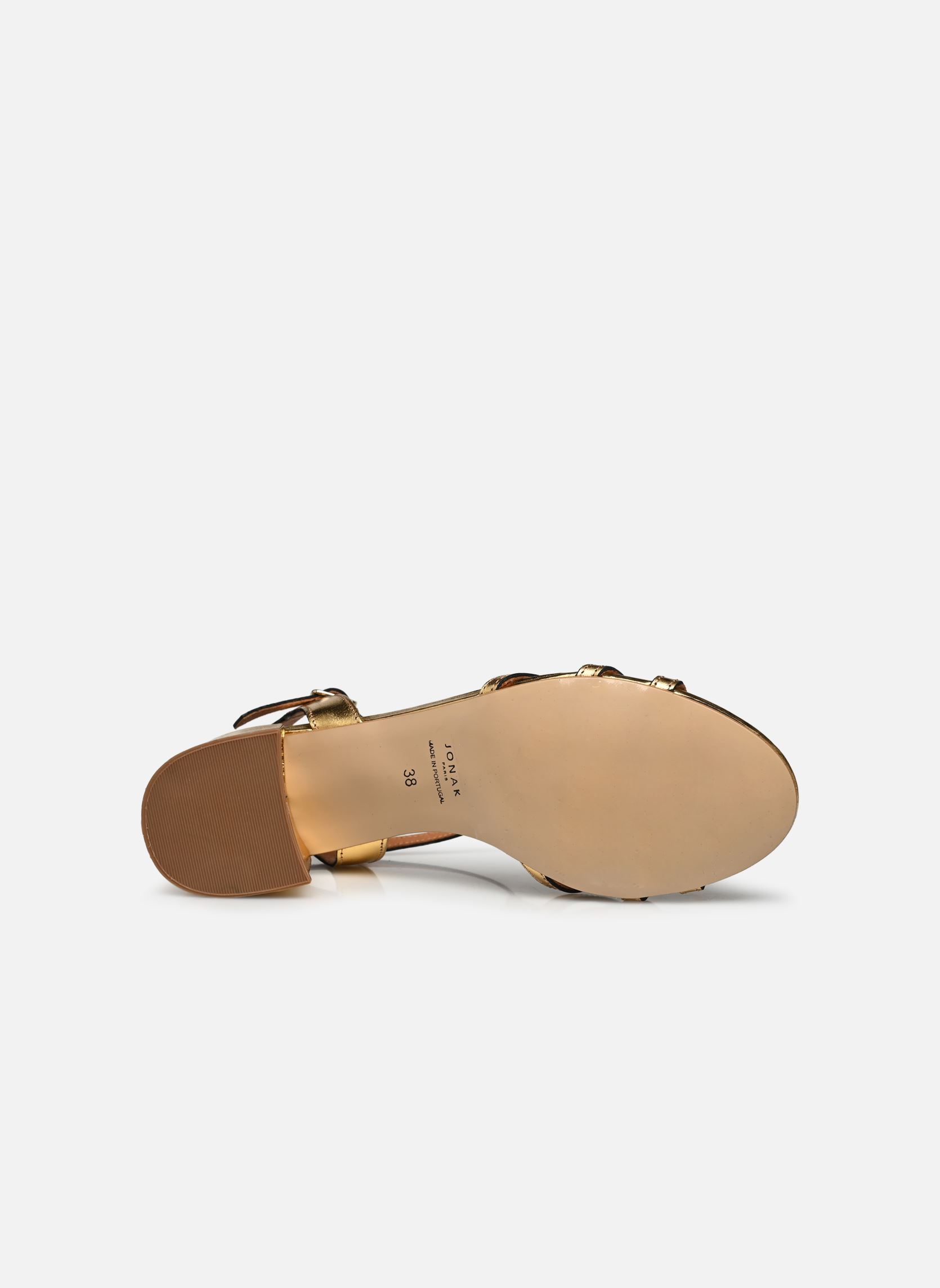Sandali con zeppa e plateau ADELIA donna oro e bronzo Jonak Sandali con zeppa e plateau ADELIA donna oro e bronzo Or