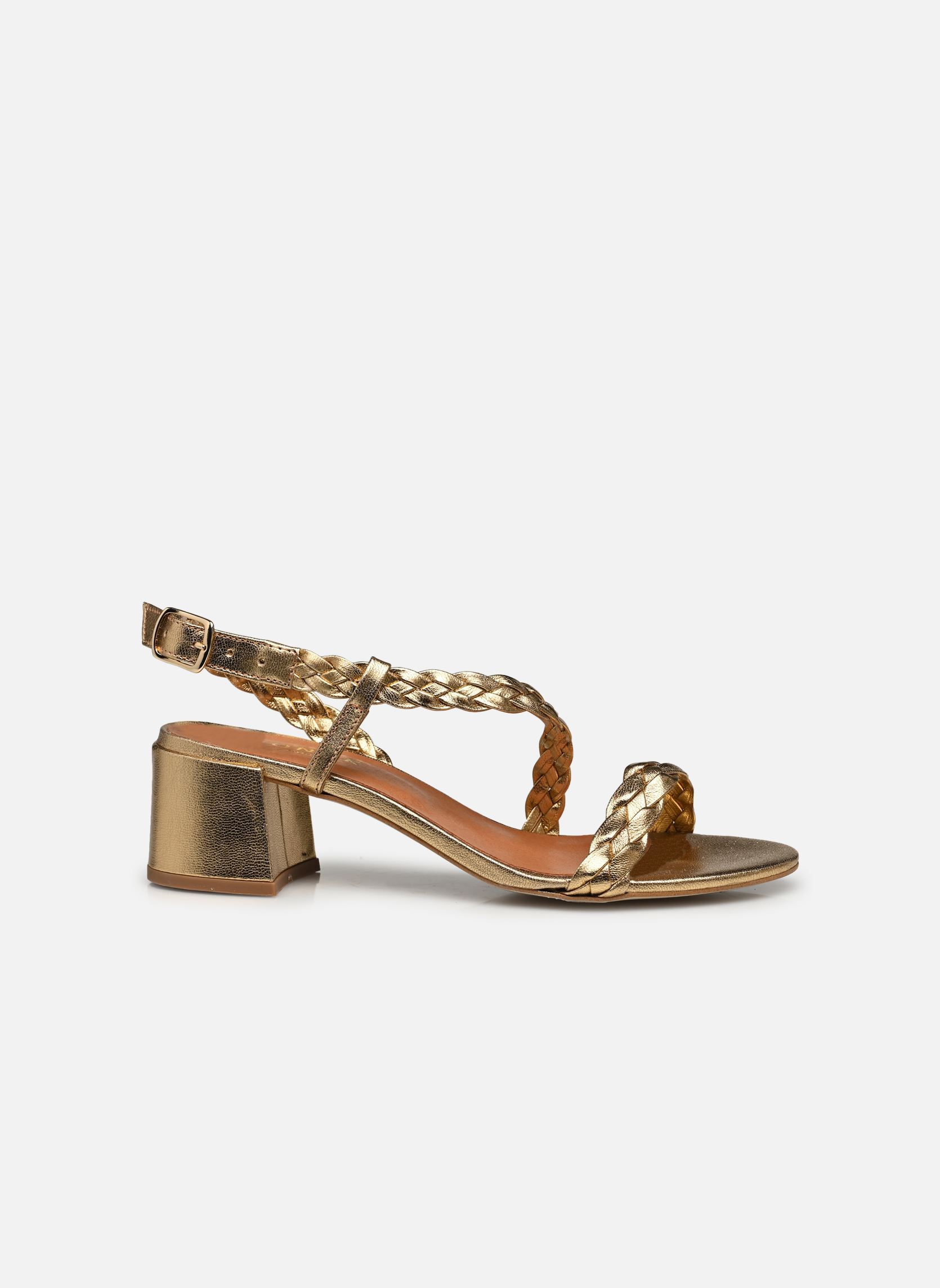 Sandales ALFRED femme or et bronze Jonak Sandales ALFRED femme or et bronze Platine