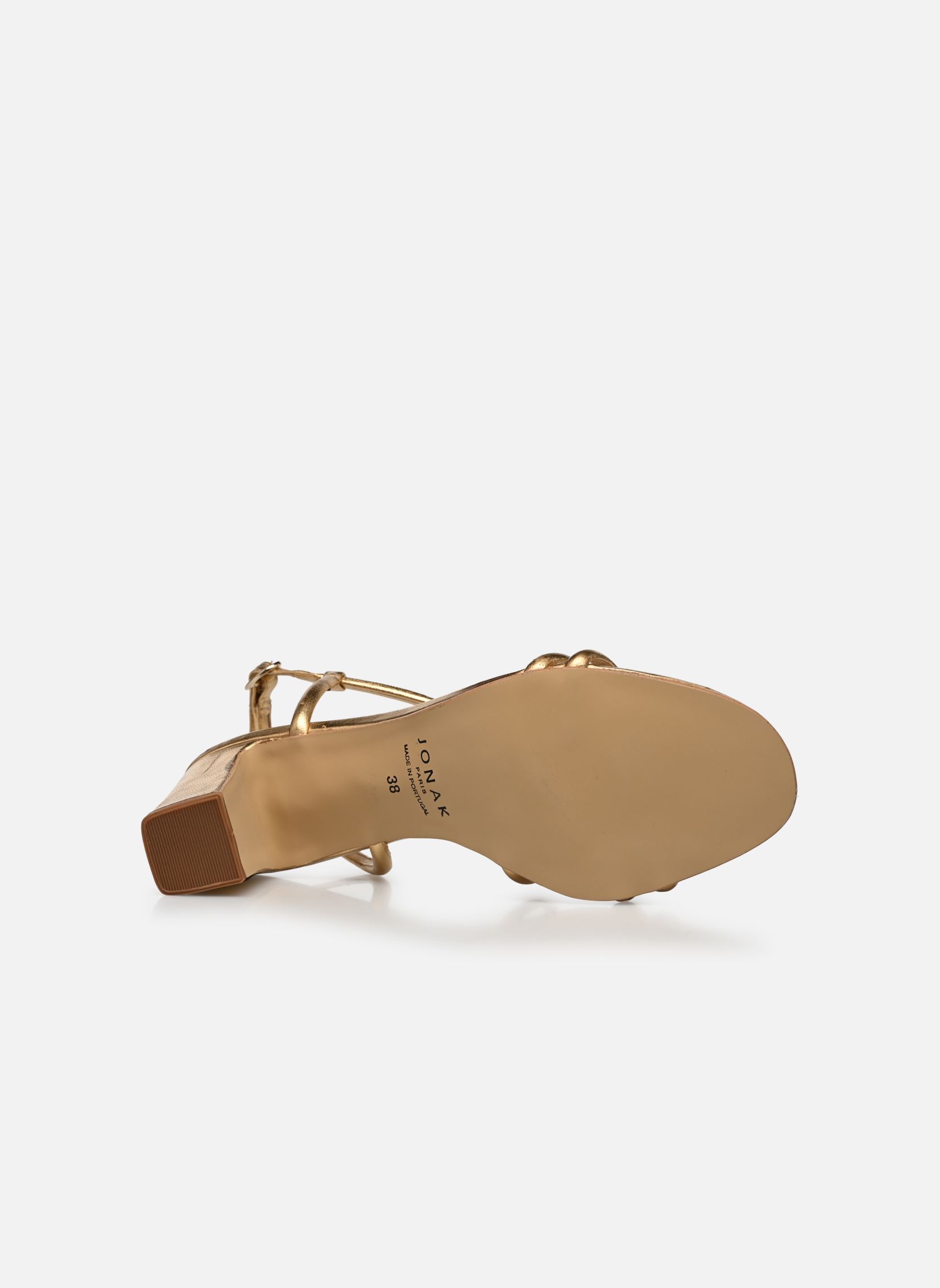 Sandales VICENTE femme or et bronze Jonak Sandales VICENTE femme or et bronze Or