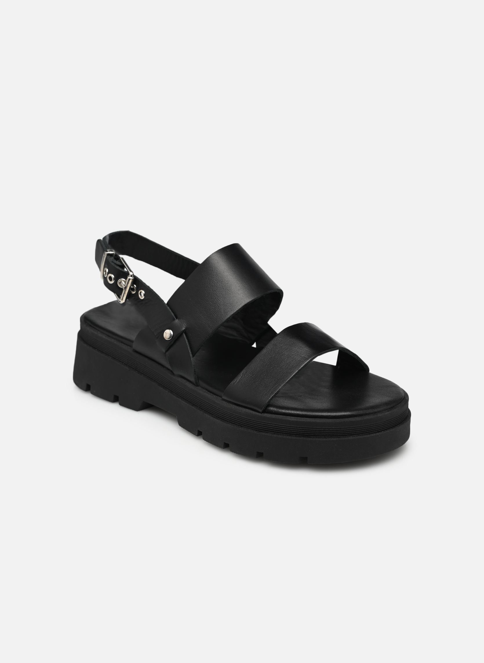 Keil- und Plateausandalen PEINTURE damen schwarz Jonak Keil- und Plateausandalen PEINTURE damen schwarz Noir