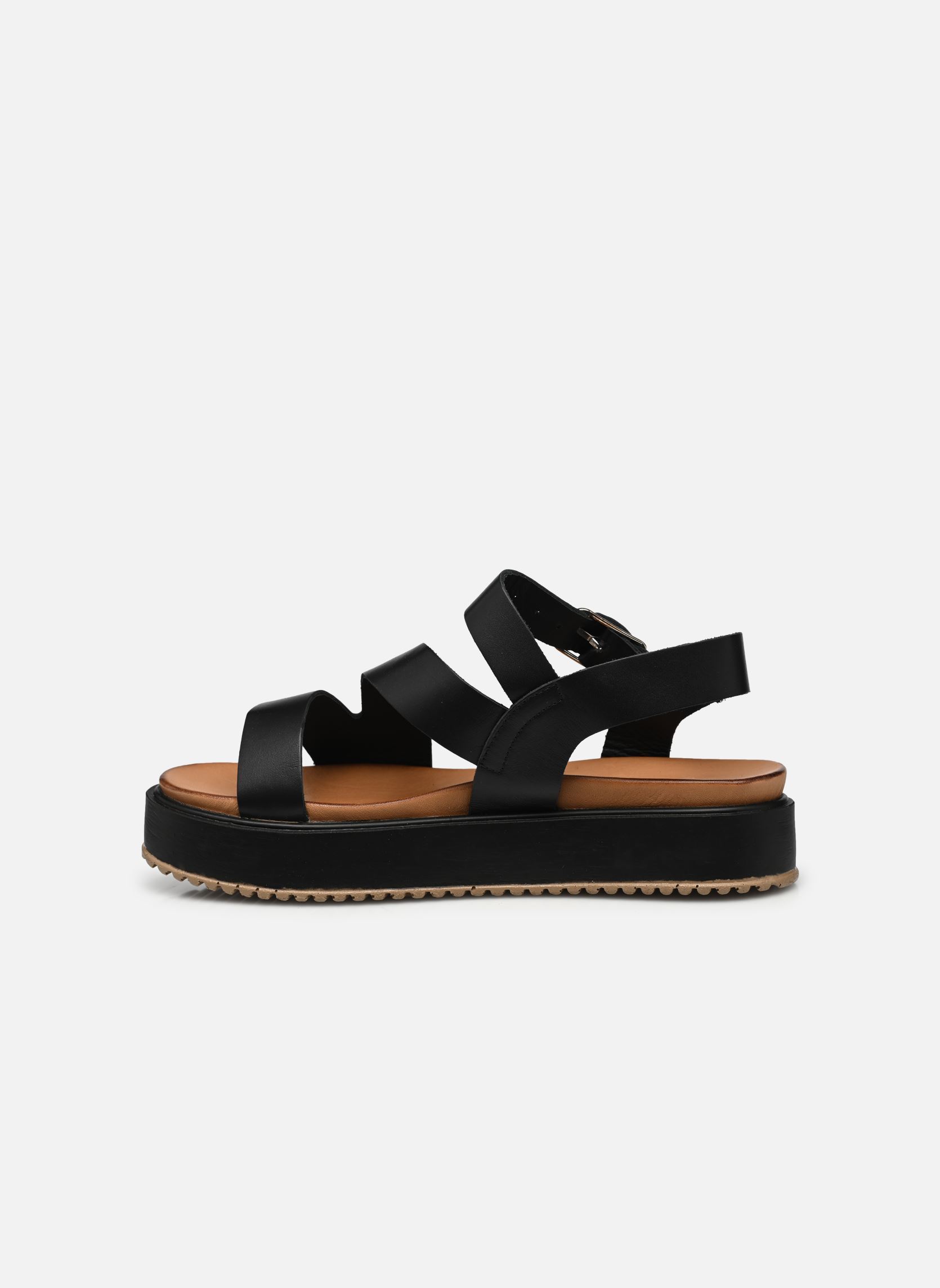 Sandales compensées et plateformes ISAURE femme noir Jonak Sandales compensées et plateformes ISAURE femme noir Noir