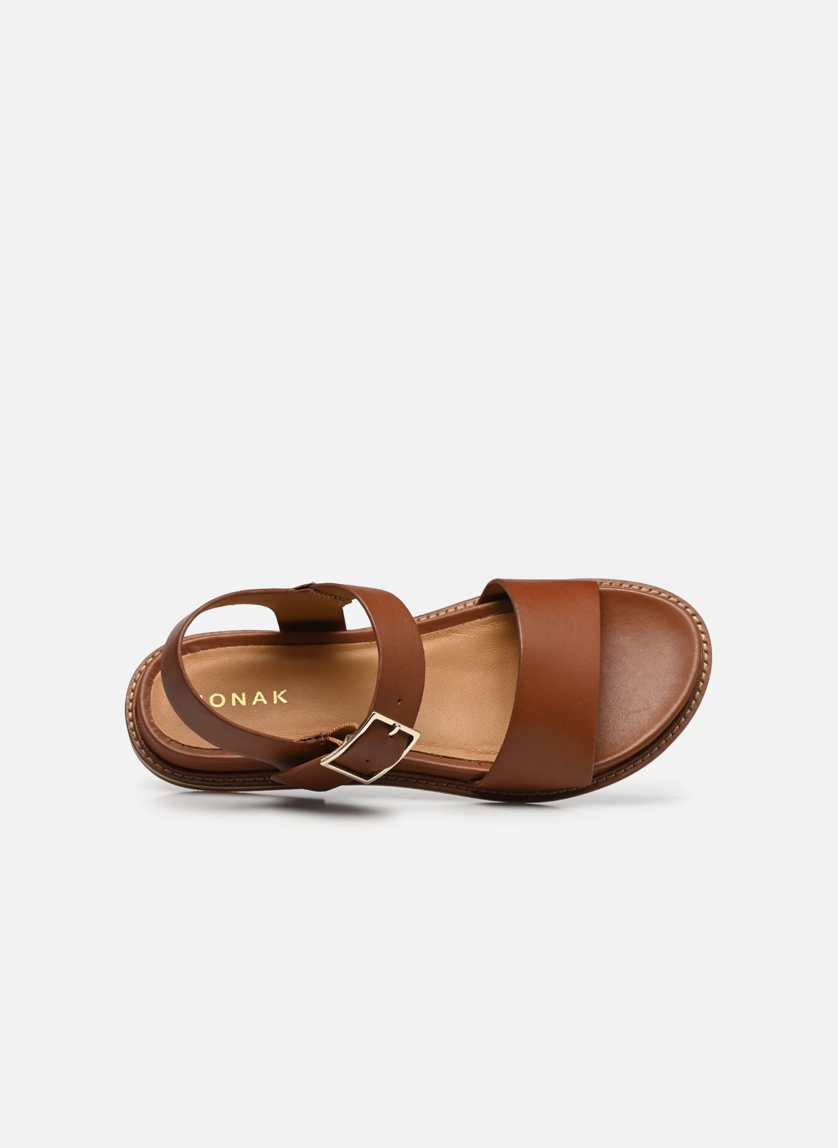 Sandalen ACCO dames bruin Jonak Sandalen ACCO dames bruin Cognac