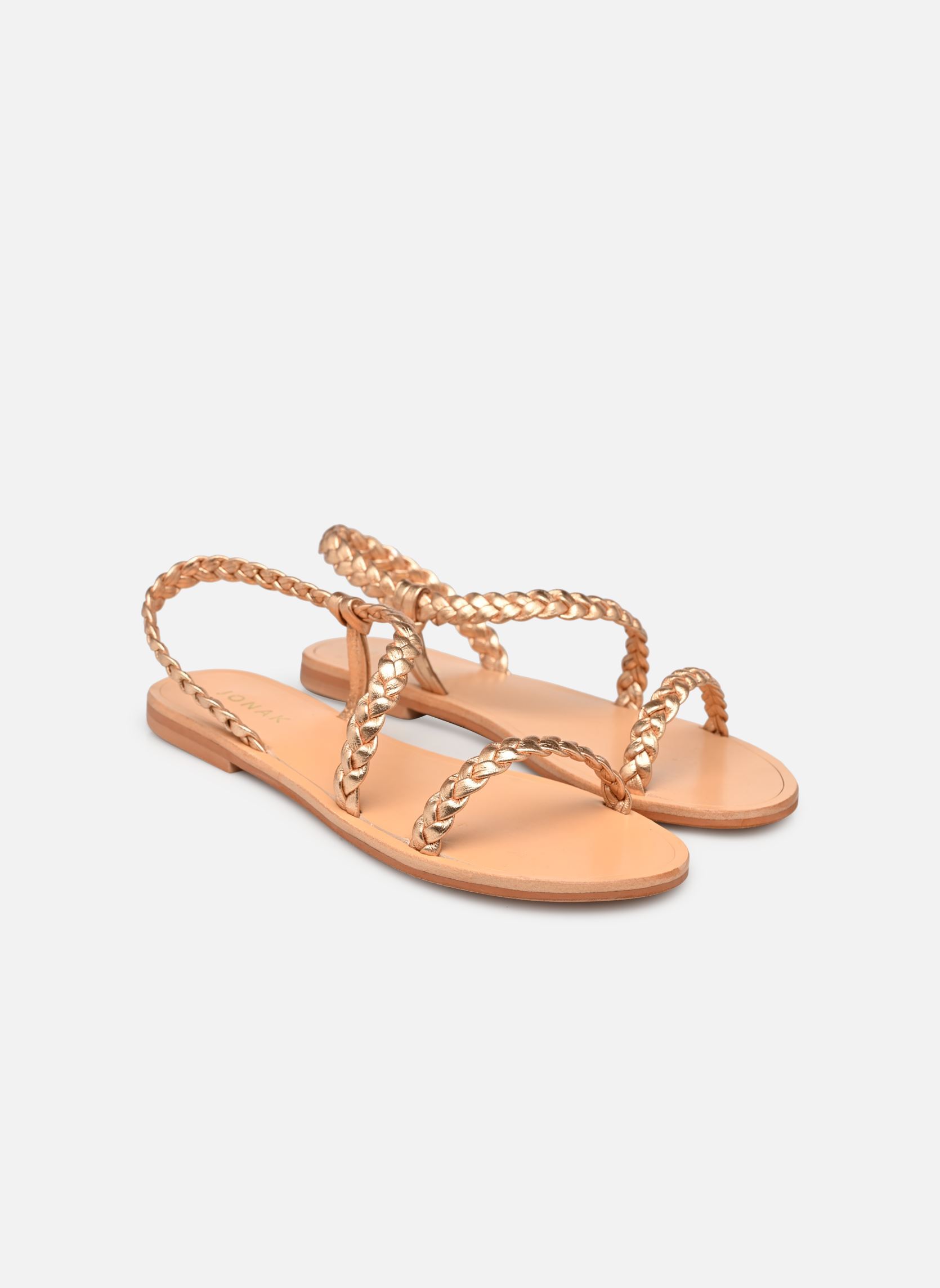 Sandalen WINDY dames goud en brons Jonak Sandalen WINDY dames goud en brons OR
