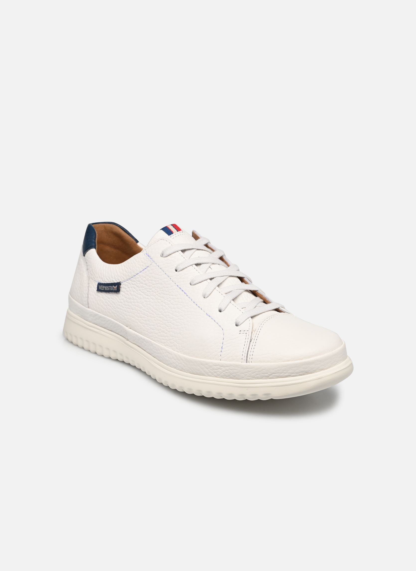 Niedrige Sneaker THOMAS herren weiß Mephisto Niedrige Sneaker THOMAS herren weiß WHITE