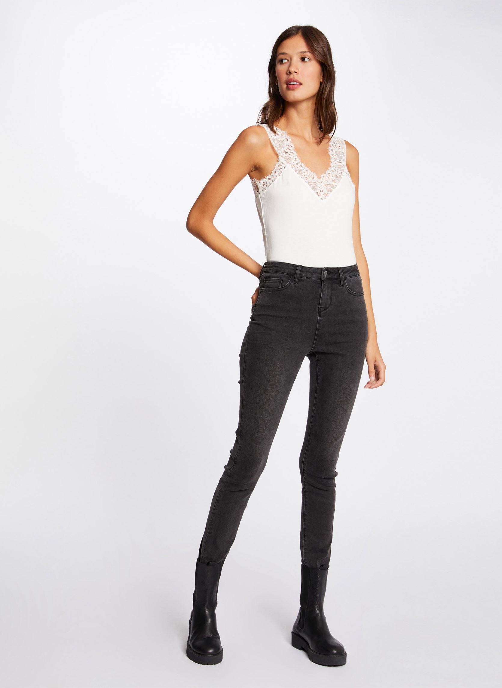 Hemdjes 212-DNANA dames wit Morgan Hemdjes 212-DNANA dames wit OFF WHITE