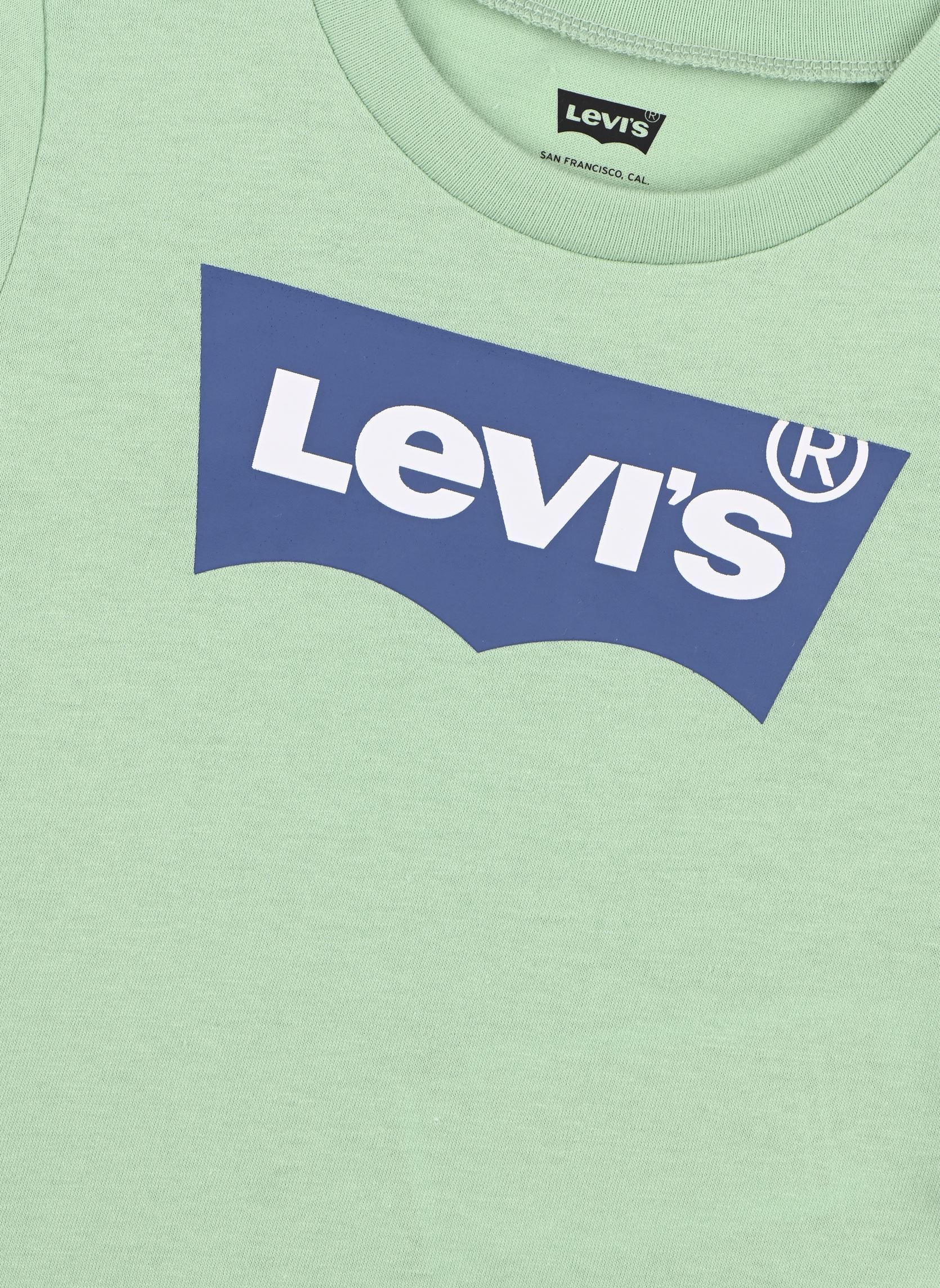 Tee-shirts Levi's Batwing Tee garçon vert Levi's Tee-shirts Levi's Batwing Tee garçon vert Meadow