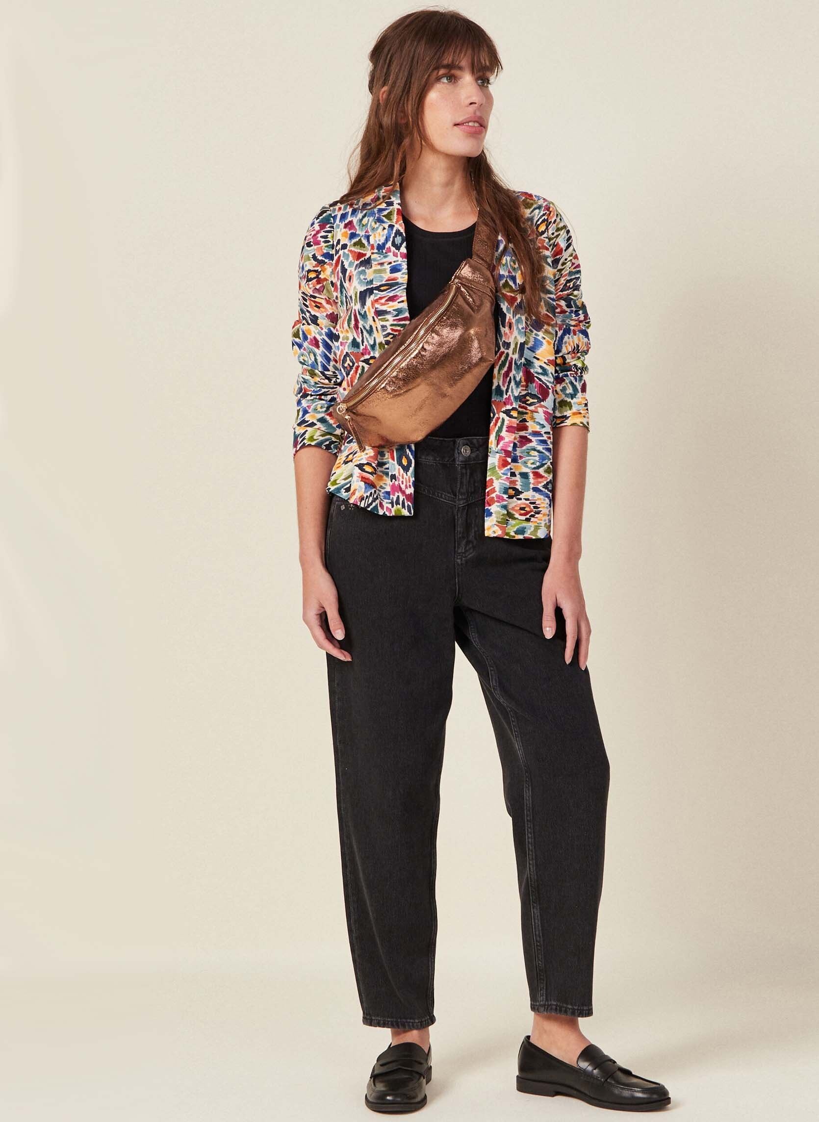 Vestes de costume FLAVIEAOPF femme multicolore Bonobo Vestes de costume FLAVIEAOPF femme multicolore IKAT-TROPICAL-W