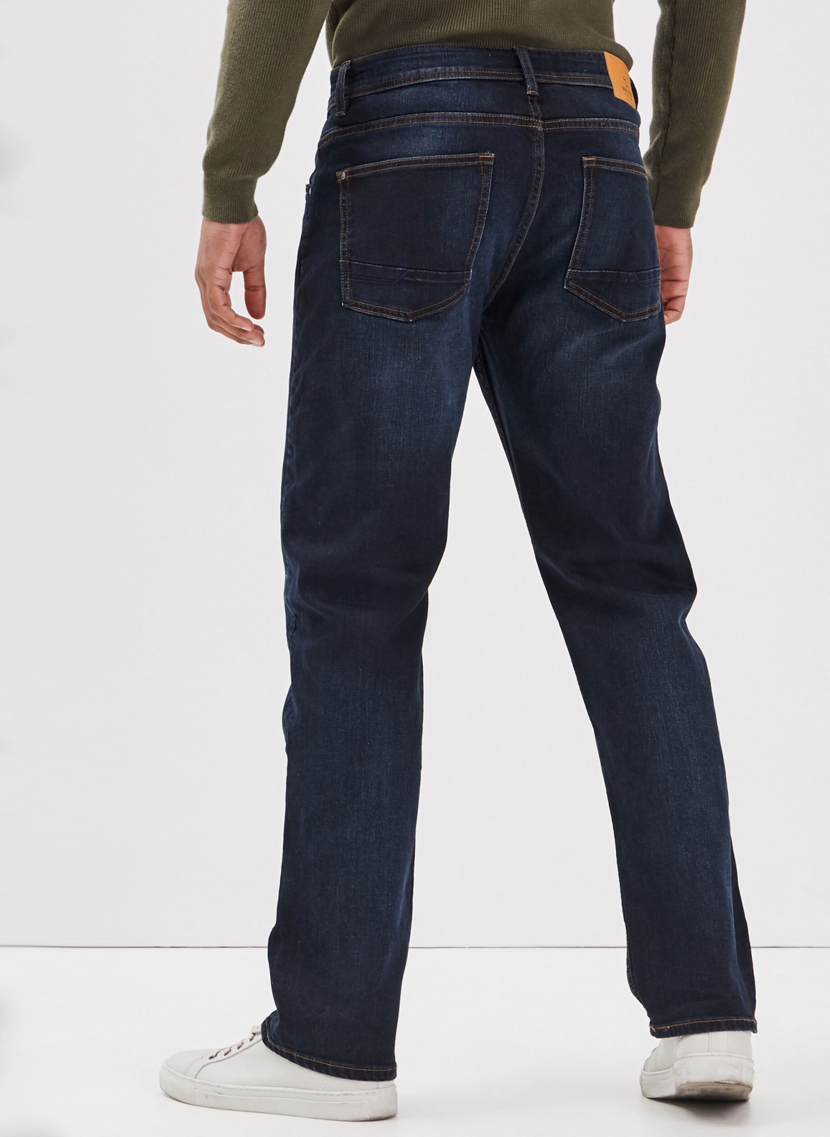 Straight Leg Hosen RIO-EASY132 herren blau Bonobo Straight Leg Hosen RIO-EASY132 herren blau DENIM BRUT