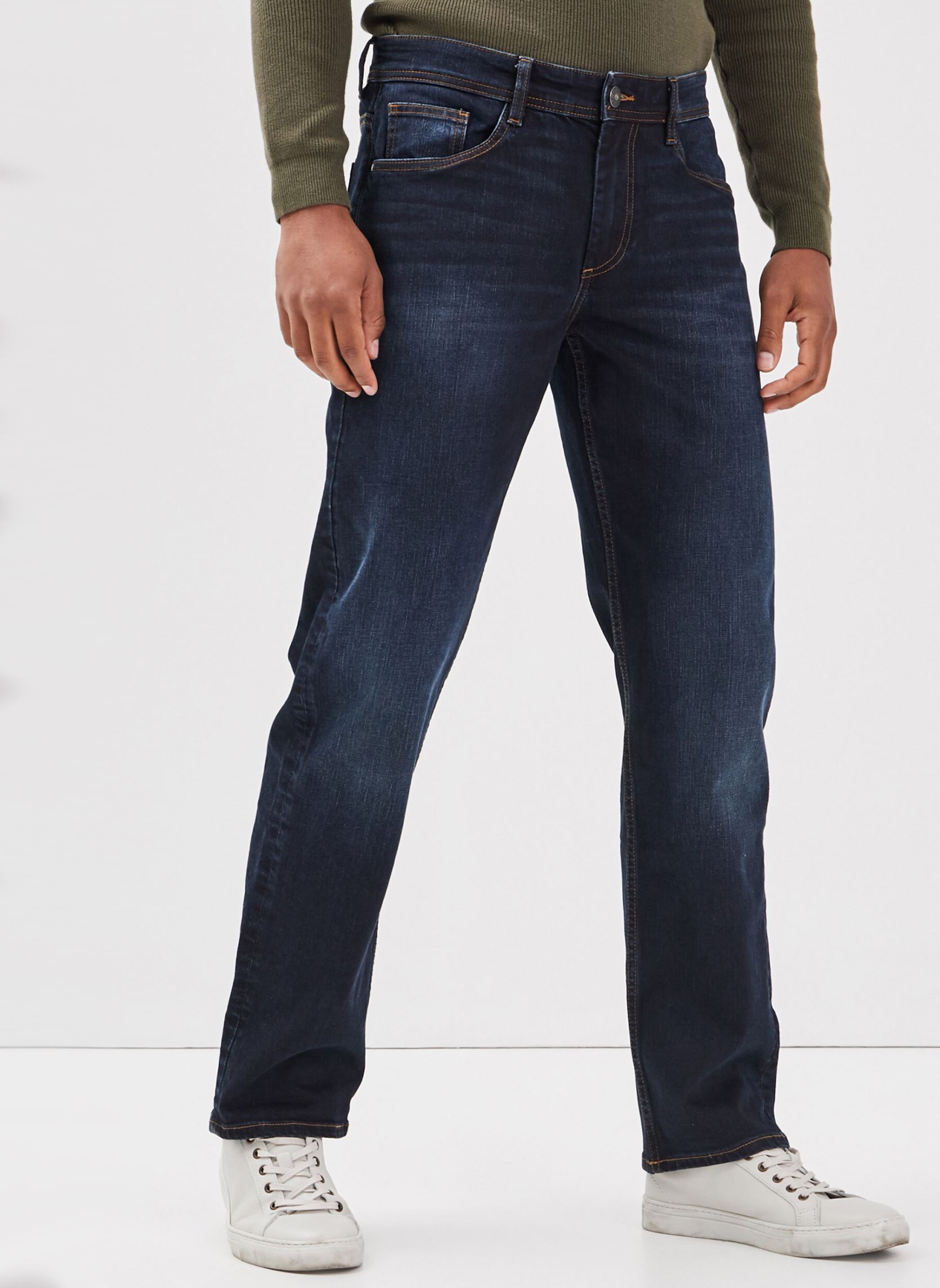 Straight Leg Hosen RIO-EASY132 herren blau Bonobo Straight Leg Hosen RIO-EASY132 herren blau DENIM BRUT