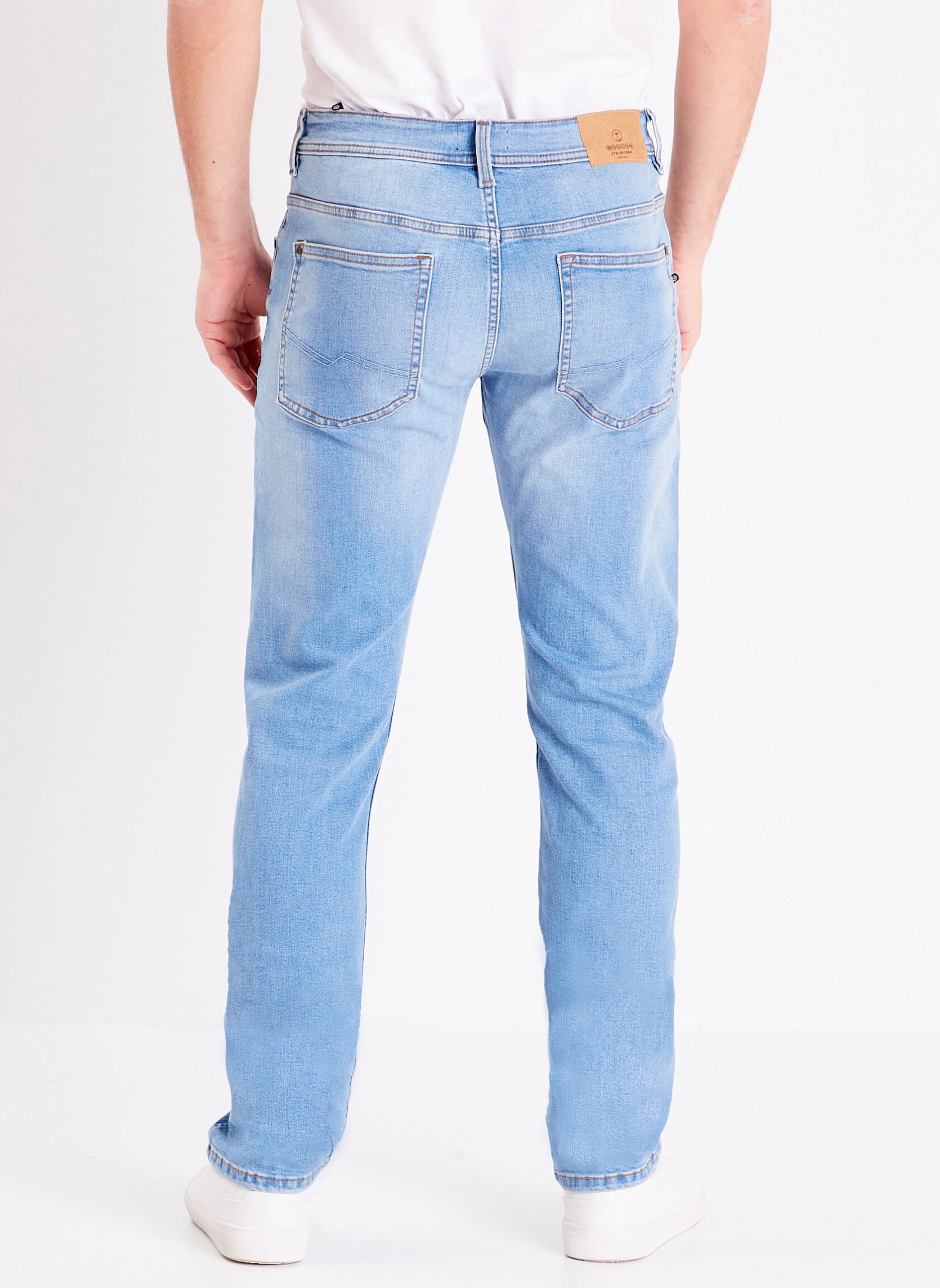 Pantalons droits SOCHI-EAS2 homme bleu Bonobo Pantalons droits SOCHI-EAS2 homme bleu 3115083-243
