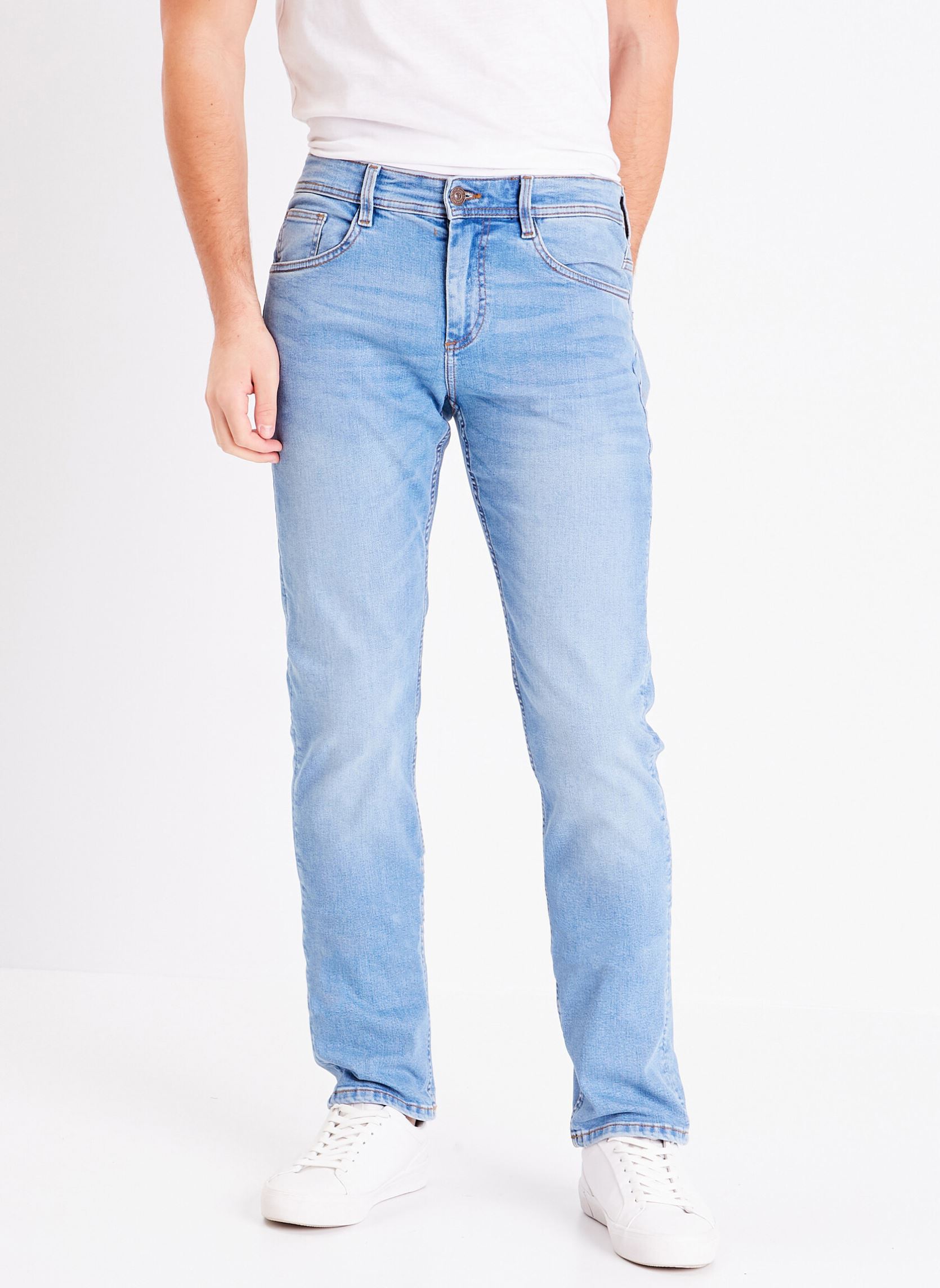 Pantalons droits SOCHI-EAS2 homme bleu Bonobo Pantalons droits SOCHI-EAS2 homme bleu 3115083-243