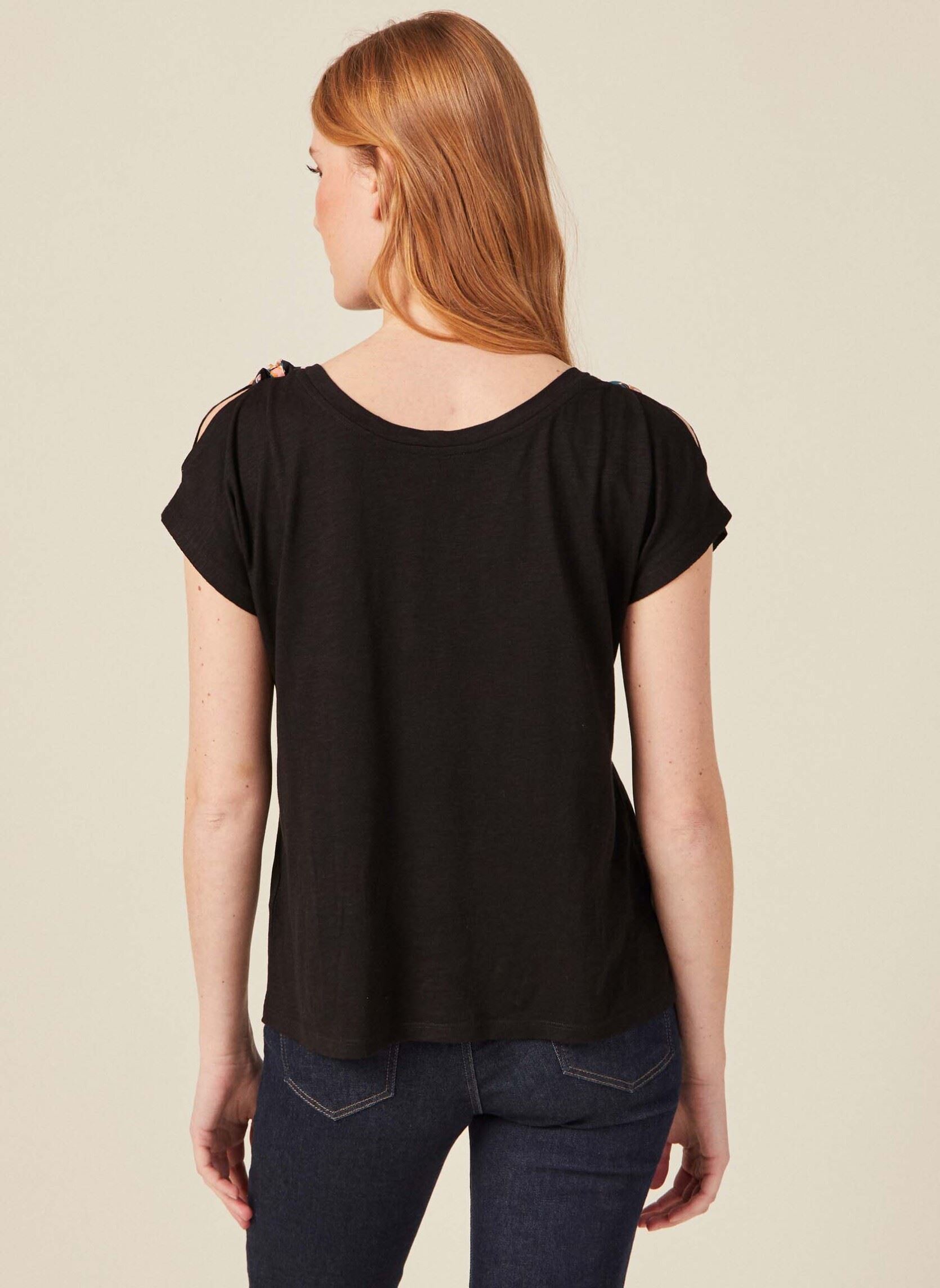 Tee-shirts GOLD3COUF femme noir Bonobo Tee-shirts GOLD3COUF femme noir BLACK BEAUTY