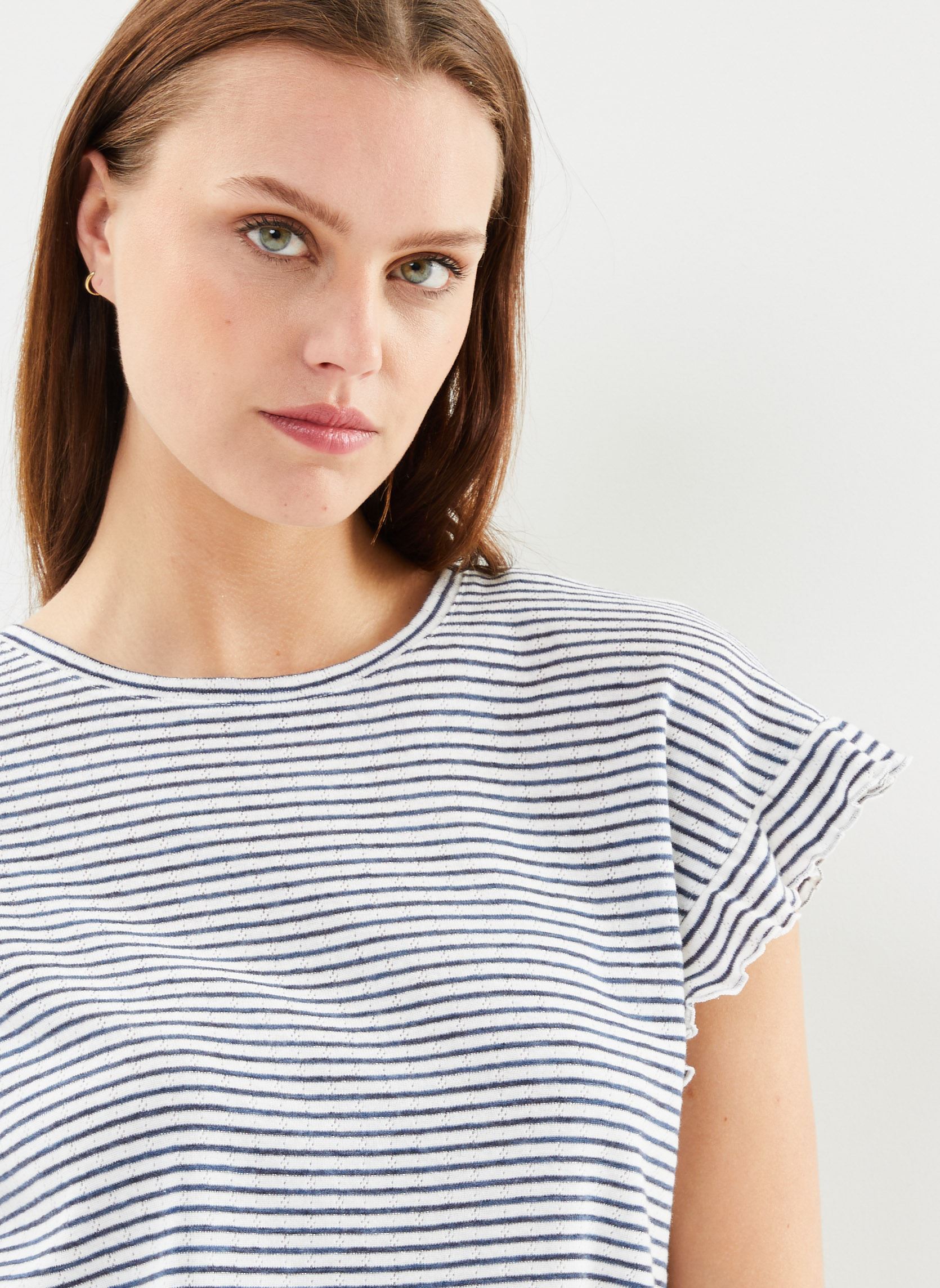 Tee-shirts VOLMERCOUF femme bleu Bonobo Tee-shirts VOLMERCOUF femme bleu PARISIAN NIGHT