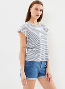 Tee-shirts VOLMERCOUF femme bleu