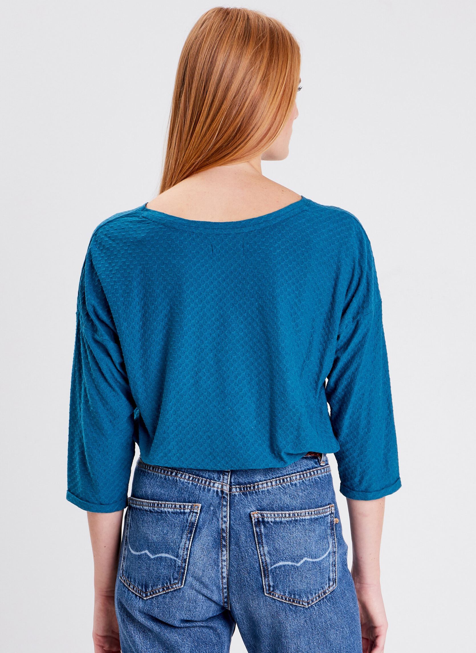 T-shirts NUITLONF dames blauw Bonobo T-shirts NUITLONF dames blauw INK BLUE