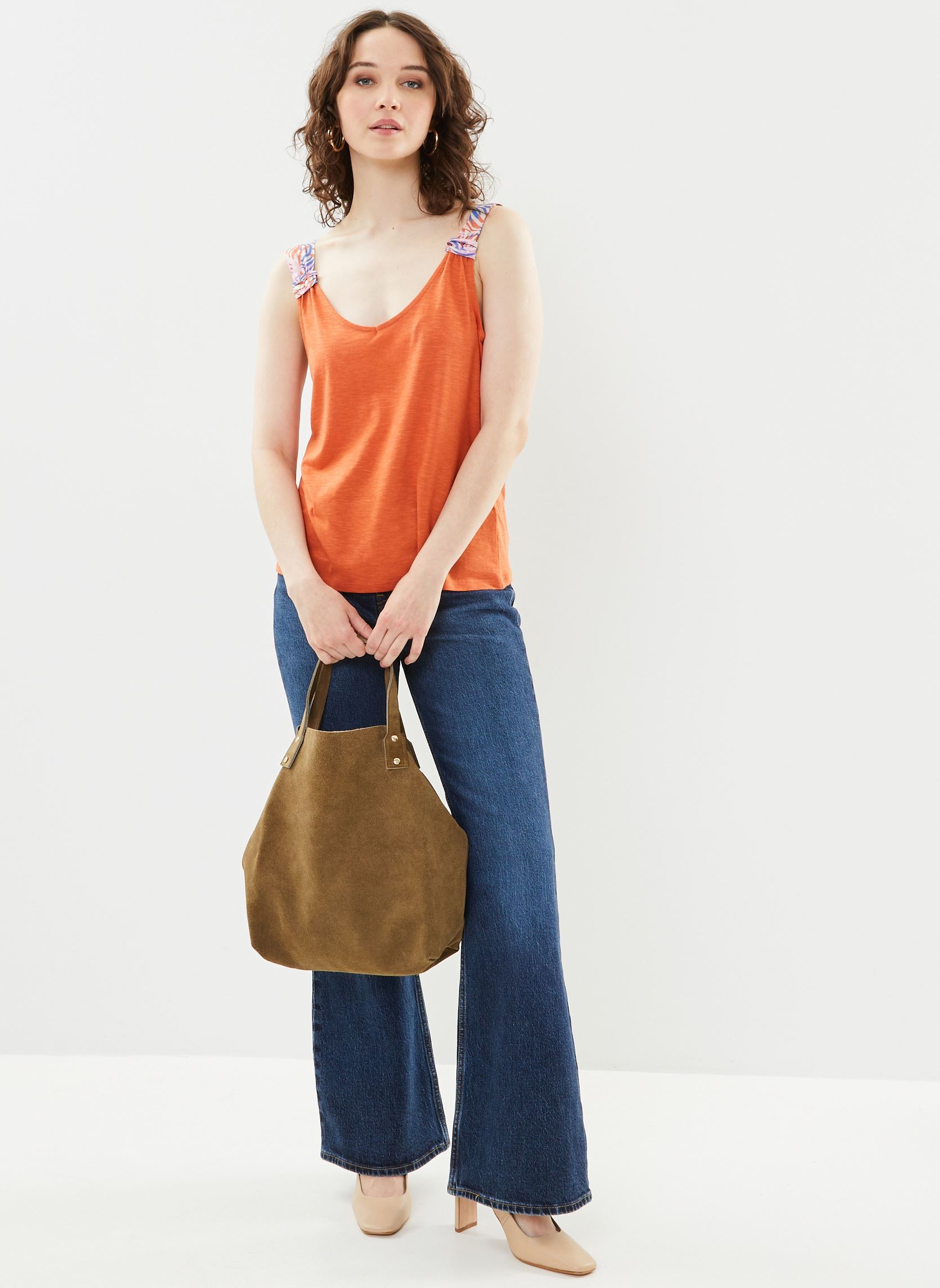 Tanktops SILVIADEBF damen orange Bonobo Tanktops SILVIADEBF damen orange MANGO