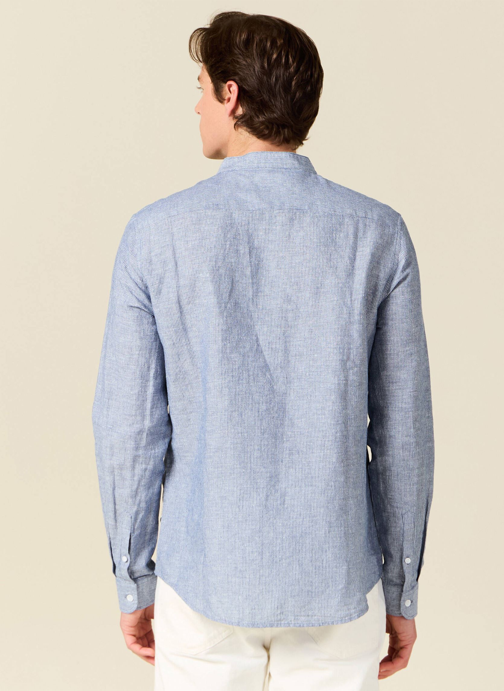 Hemden ESSMAORAYH herren blau Bonobo Hemden ESSMAORAYH herren blau FADED DENIM