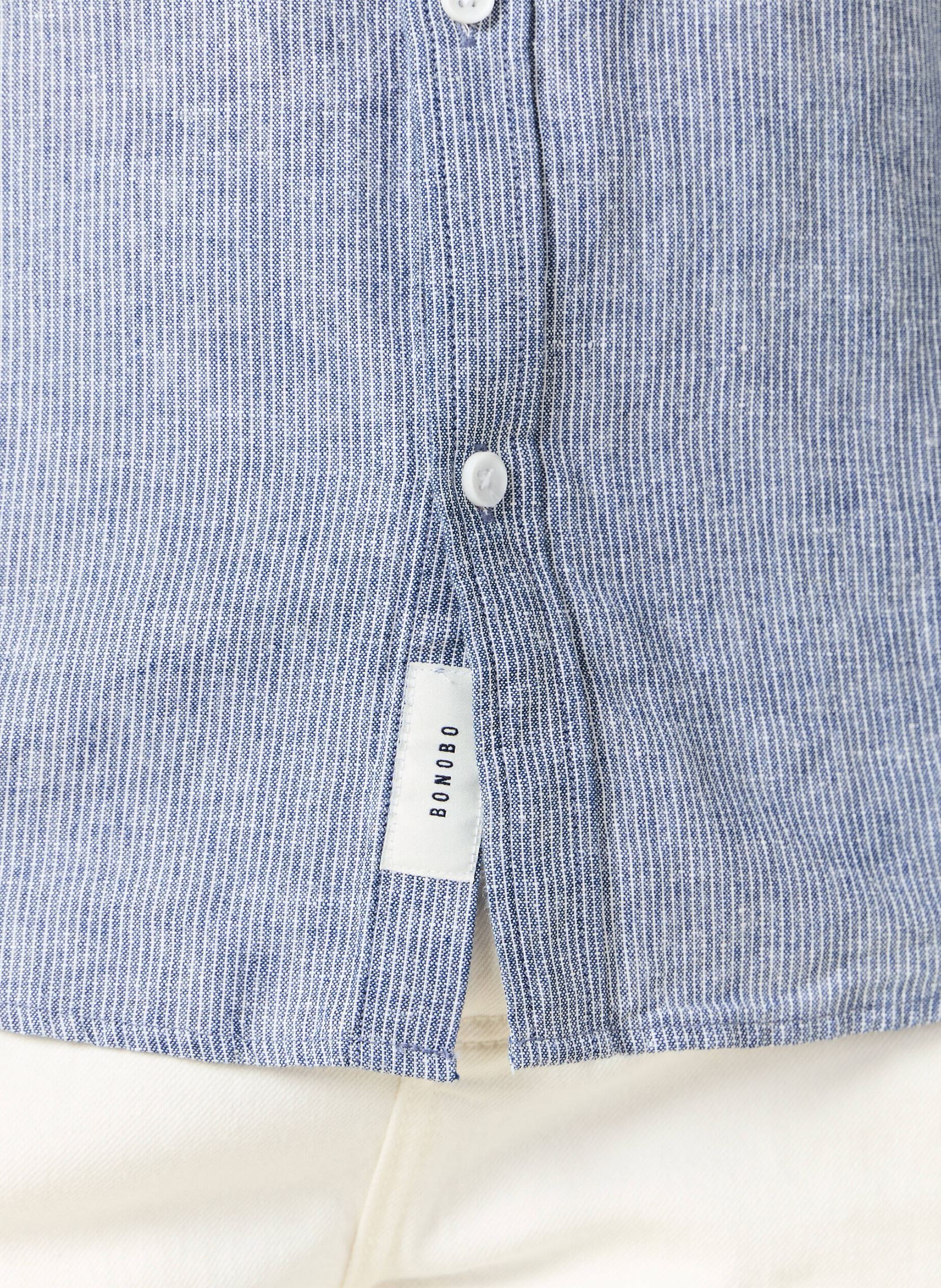 Hemden ESSMAORAYH herren blau Bonobo Hemden ESSMAORAYH herren blau FADED DENIM