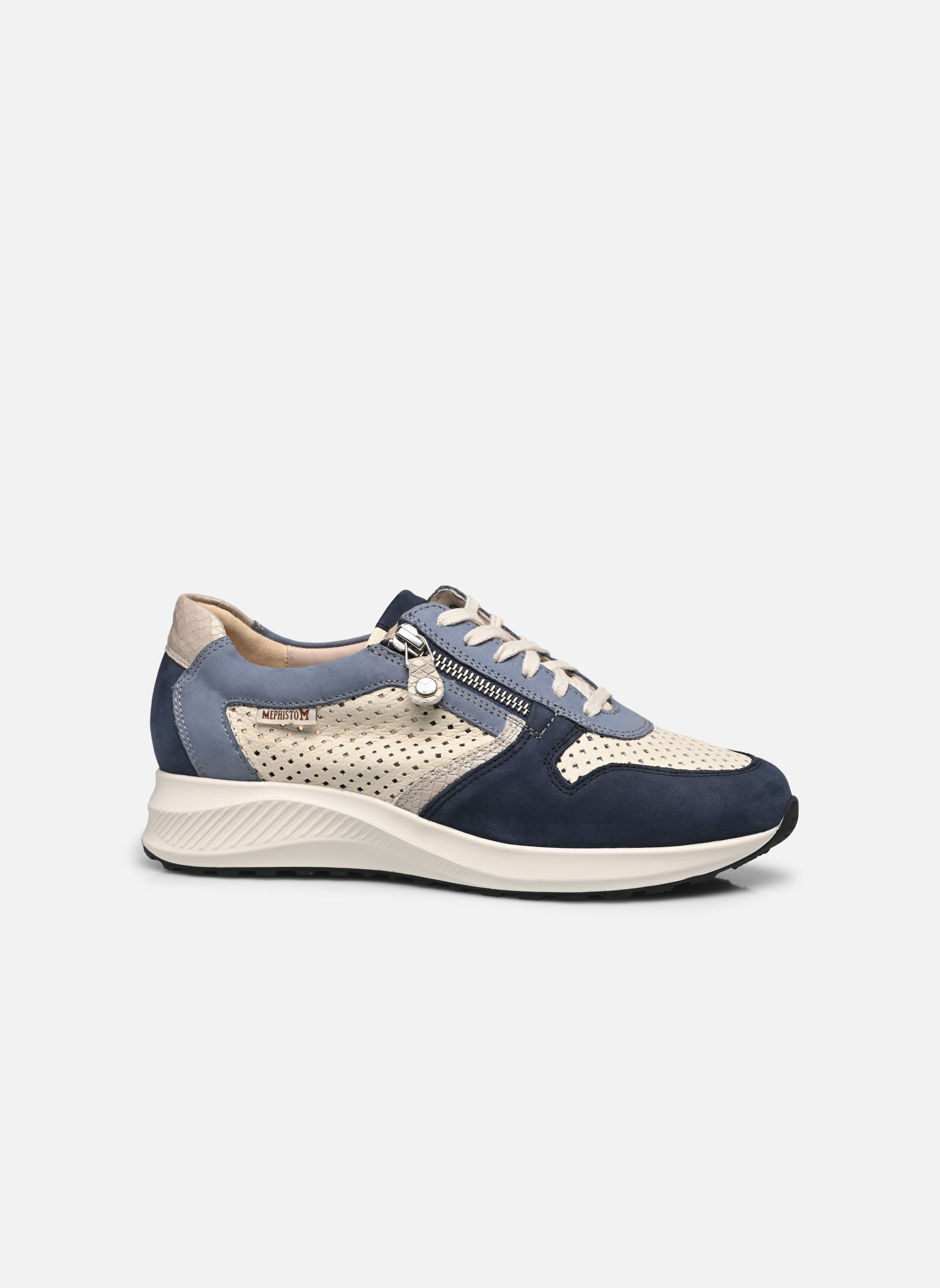 Baskets basses KIM PERF femme bleu Mephisto Baskets basses KIM PERF femme bleu JEANS BLUE