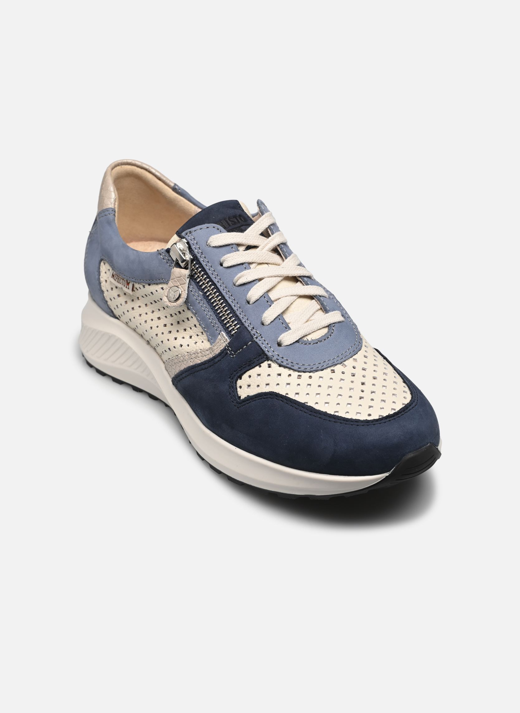 Baskets basses KIM PERF femme bleu Mephisto Baskets basses KIM PERF femme bleu JEANS BLUE