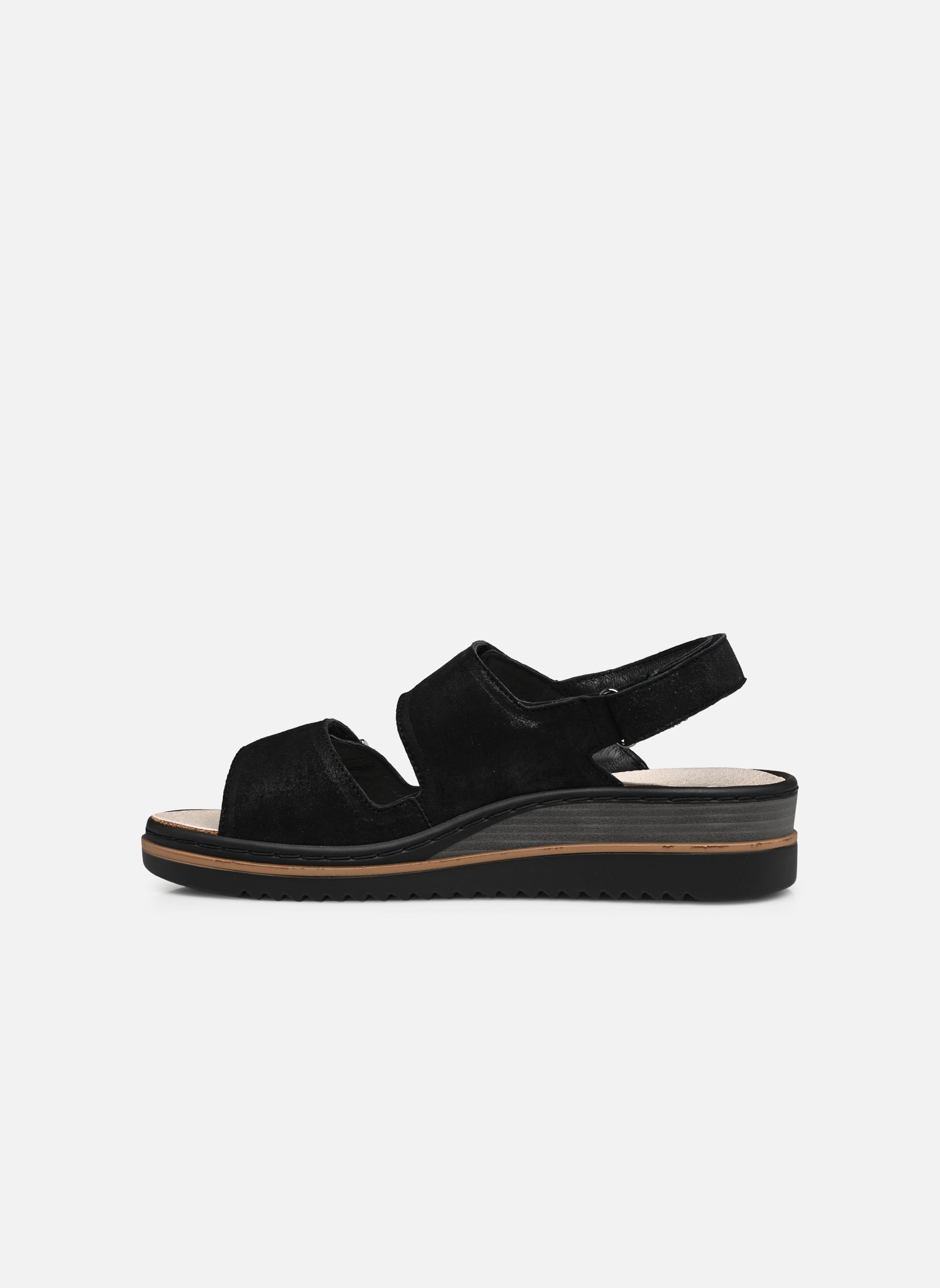 Keil- und Plateausandalen DARCIE damen schwarz Mephisto Keil- und Plateausandalen DARCIE damen schwarz BLACK
