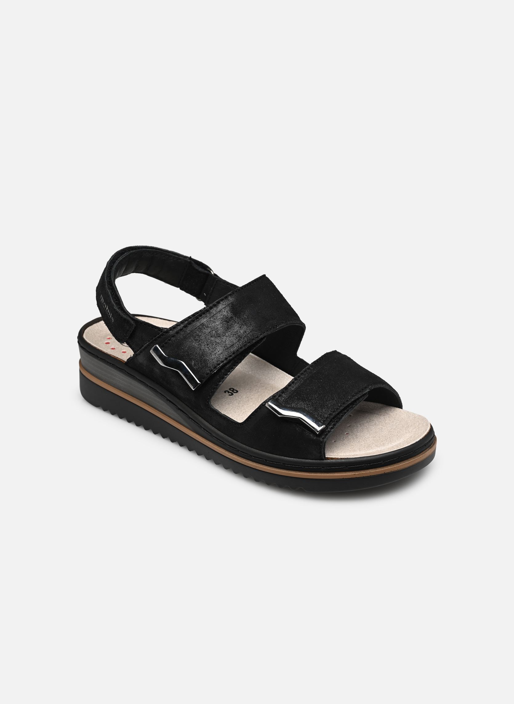 Keil- und Plateausandalen DARCIE damen schwarz Mephisto Keil- und Plateausandalen DARCIE damen schwarz BLACK