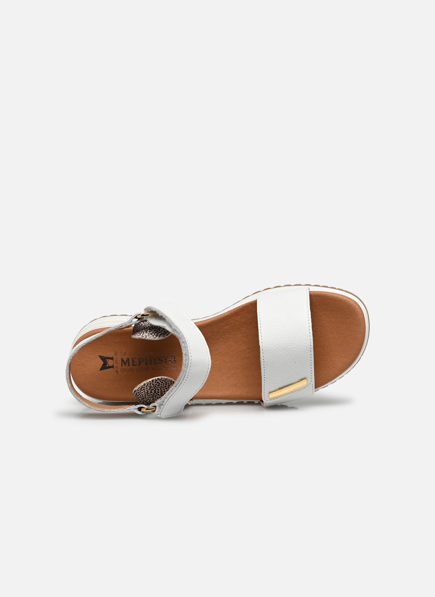 Keil- und Plateausandalen JEANIE damen weiß Mephisto Keil- und Plateausandalen JEANIE damen weiß WHITE