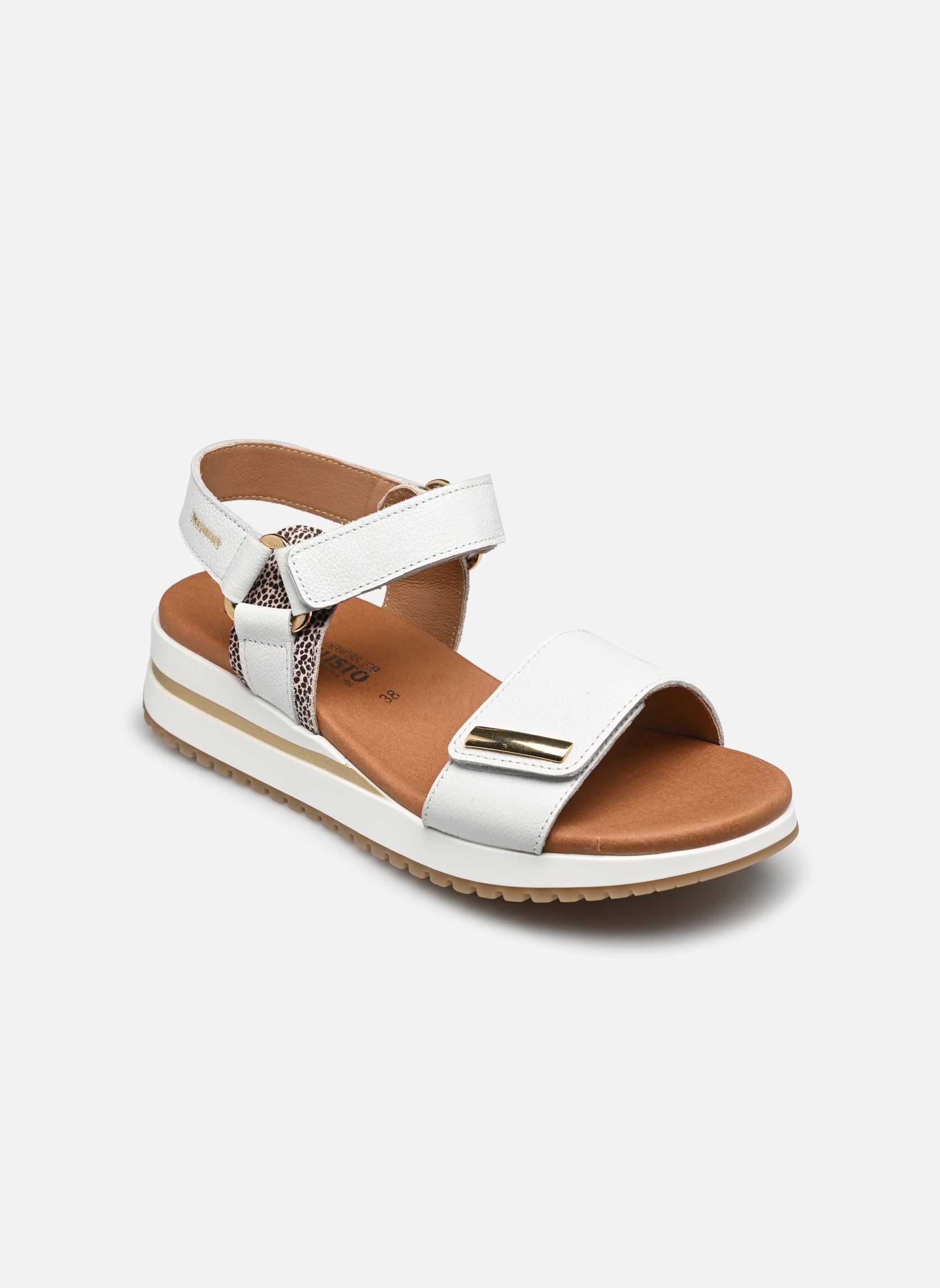 Keil- und Plateausandalen JEANIE damen weiß Mephisto Keil- und Plateausandalen JEANIE damen weiß WHITE