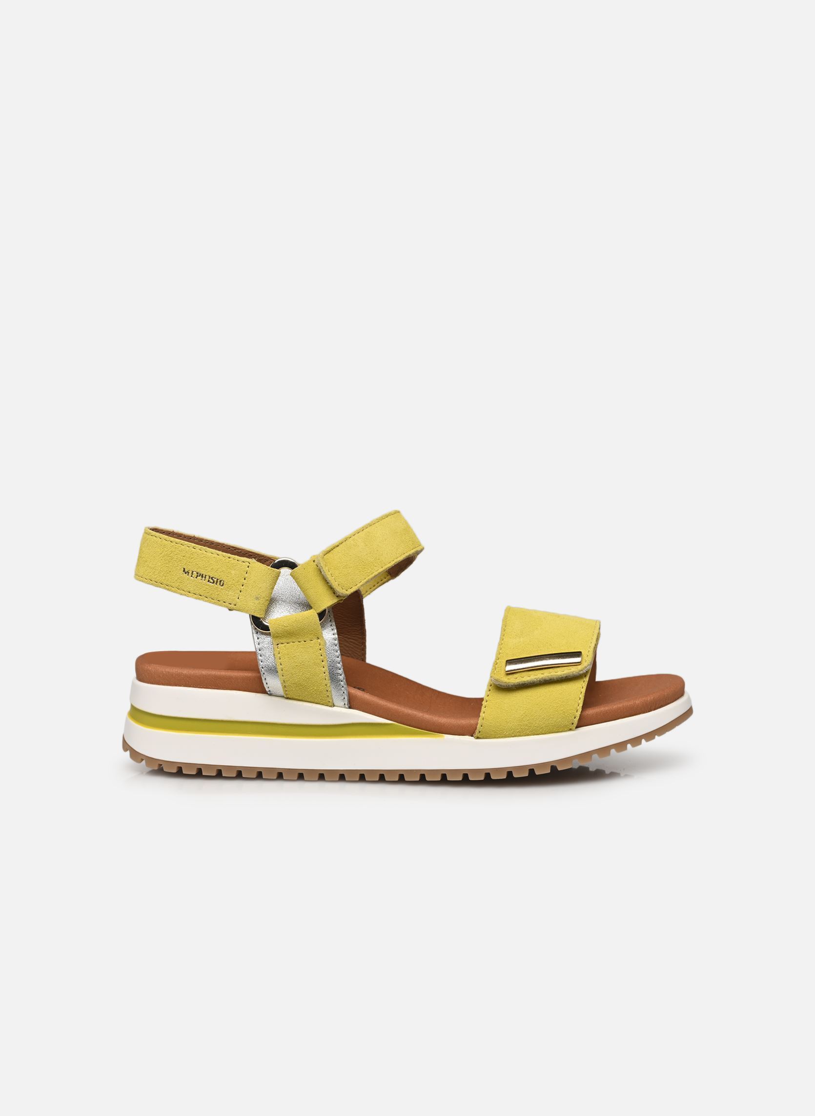 Sandalias y plataformas de cuña JEANIE mujer verde Mephisto Sandalias y plataformas de cuña JEANIE mujer verde APPLE