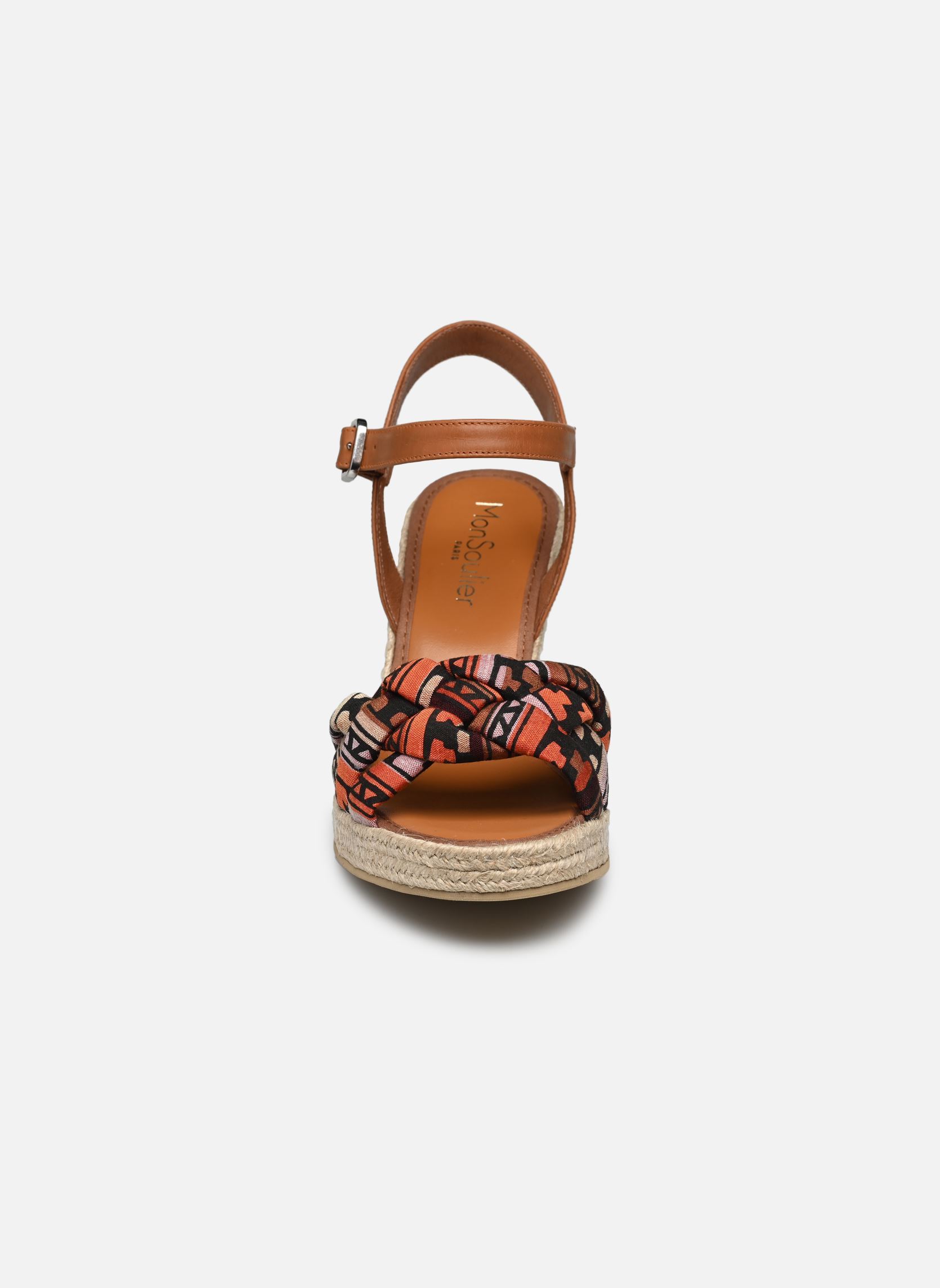 Keil- und Plateau-Espadrilles Barcelona damen mehrfarbig Mon Soulier Keil- und Plateau-Espadrilles Barcelona damen mehrfarbig ARANCIO